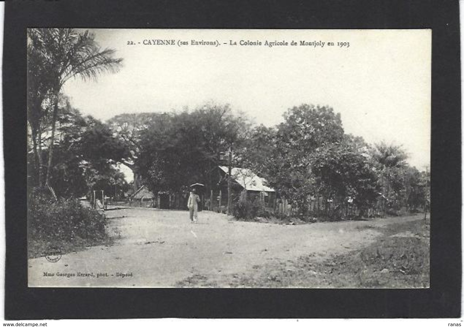 CPA Guyane Non Circulé La Colonie Agricole De Montjoly Cayenne - Cayenne