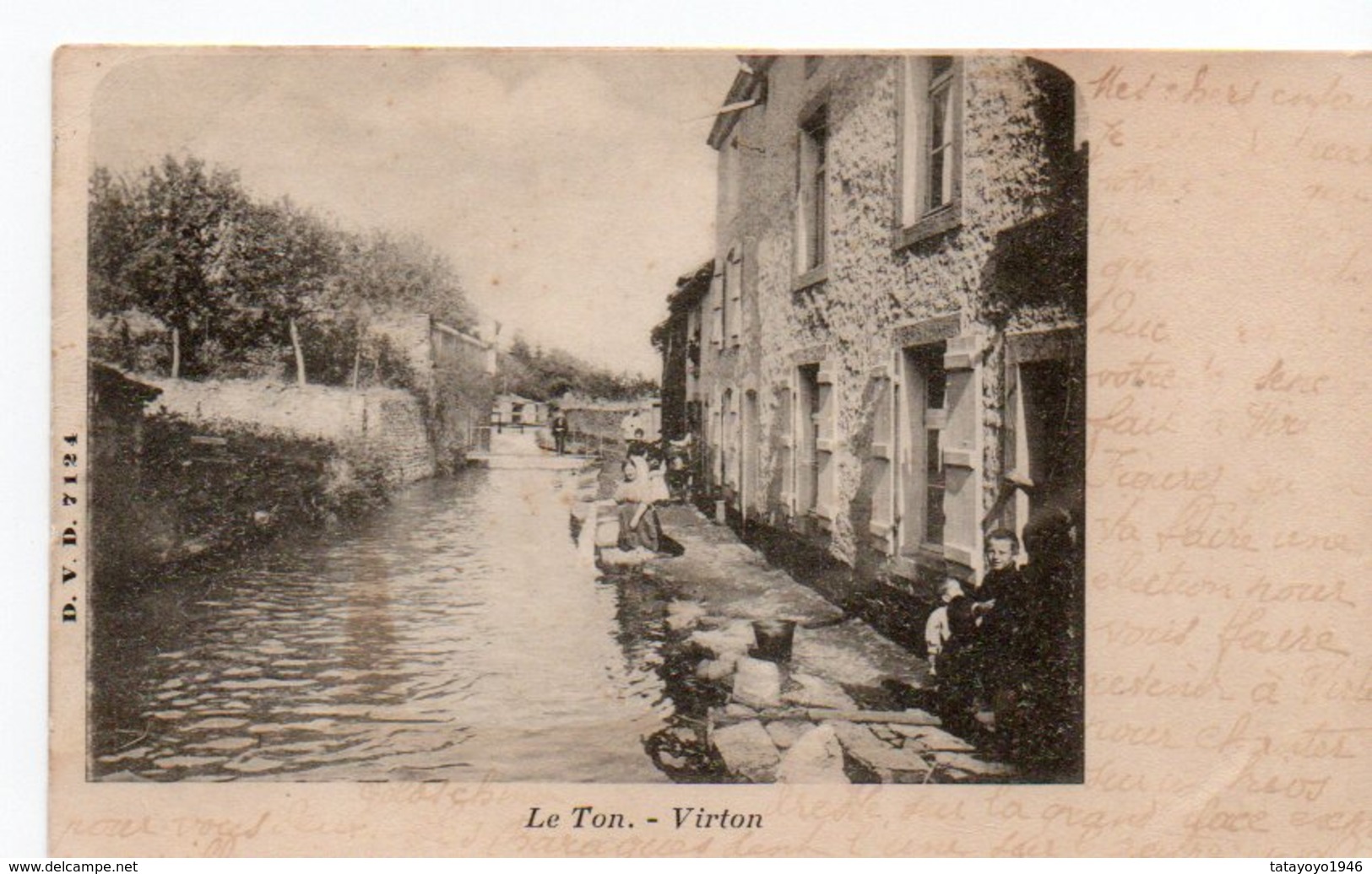 Virton Le Ton  D.V.D. 7124  Circulé En 1901 - Saint-Léger