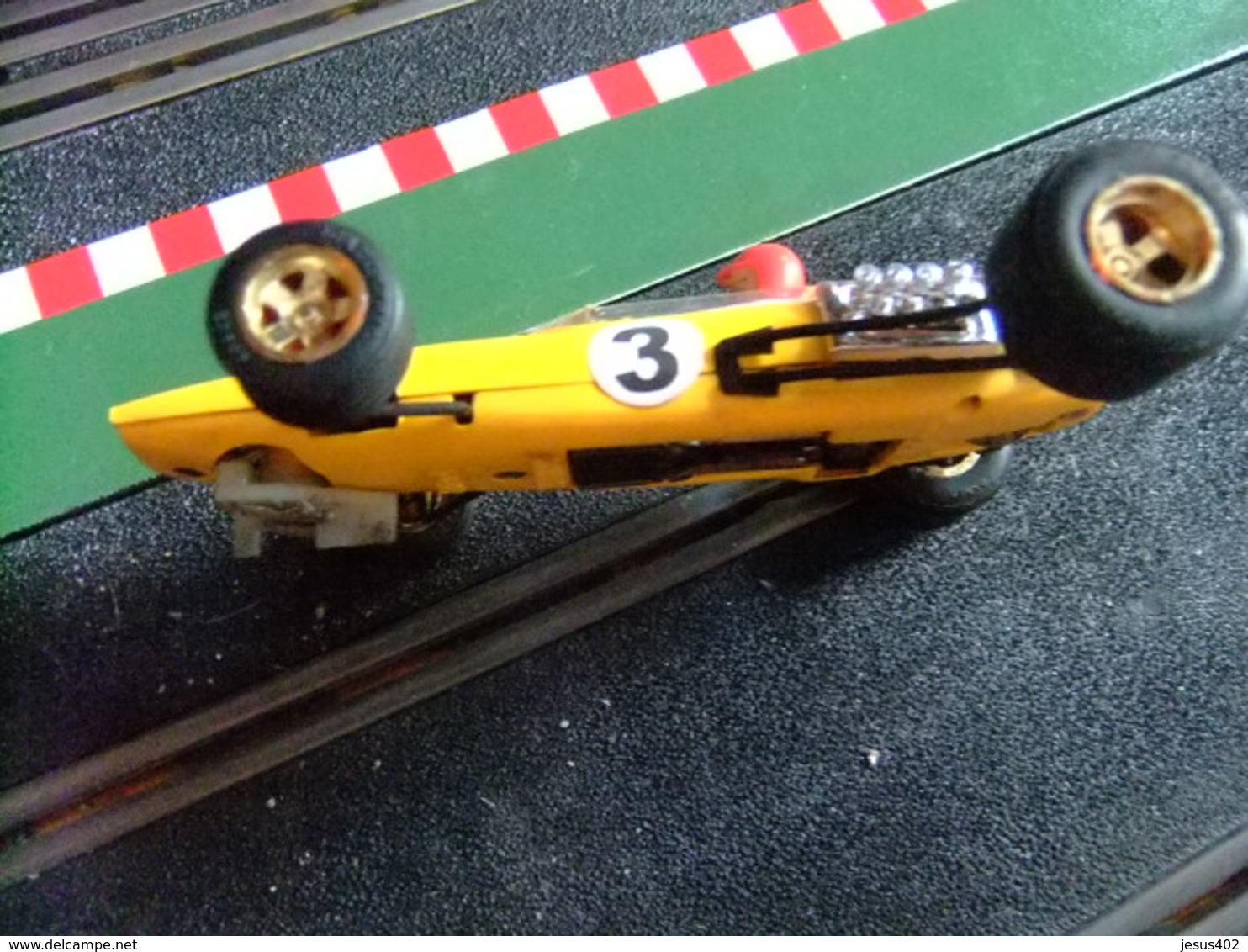 SCALEXTRIC Exin BRM Amarillo Segunda Serie Ref.C 37 Made In Spain - Circuitos Automóviles