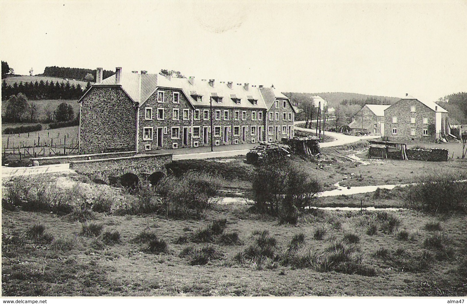 Opont - Le Moulin Et Les Maisons De La Scierie - Pas Circulé  - Nels / Edit. Maison Delogne Rolin - Paliseul