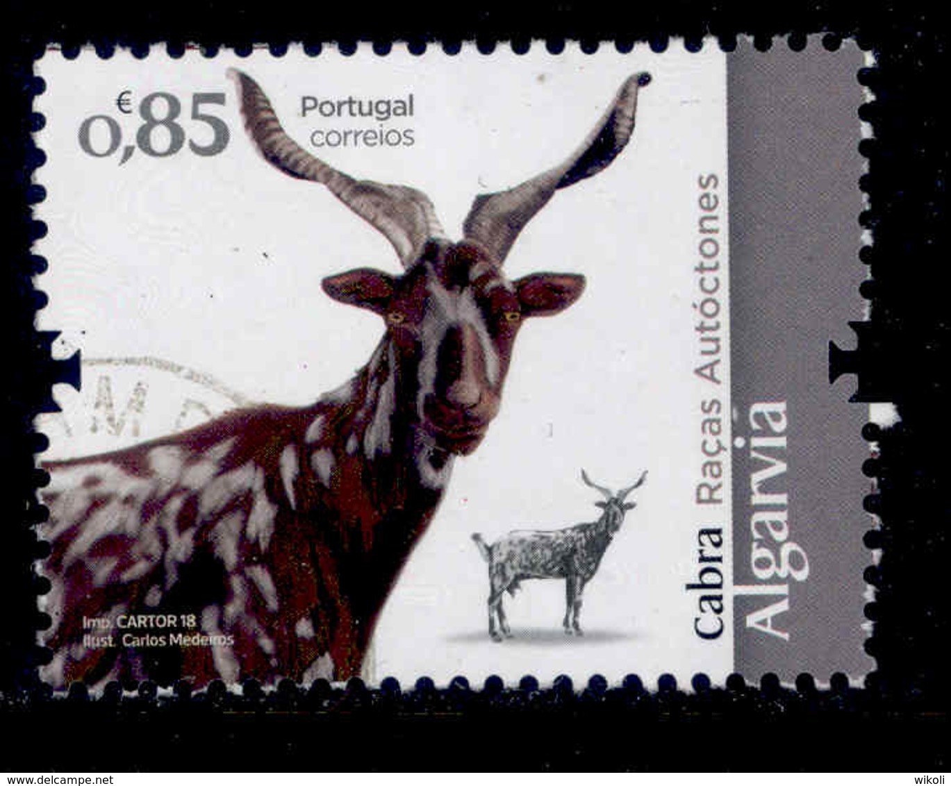 ! ! Portugal - 2018 Animals - Af. ---- - Used - Used Stamps