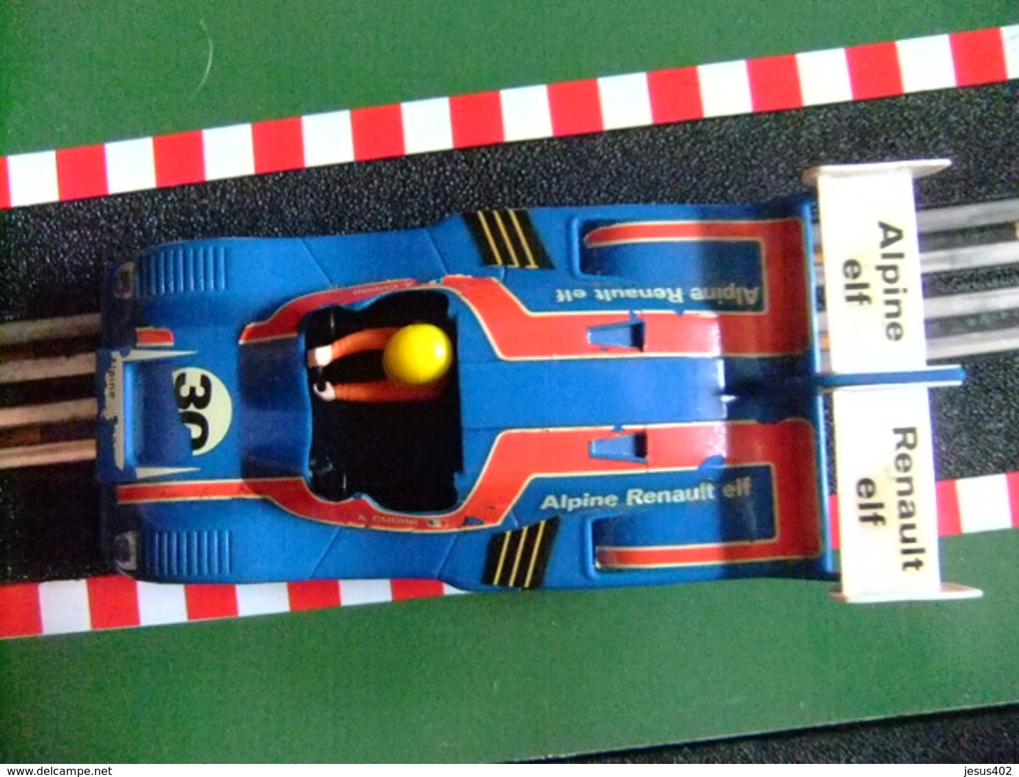 SCALEXTRIC Exin RENAULT ALPINE 2000 TURBO Azul Ref.4053 Made In Spain - Autorennbahnen