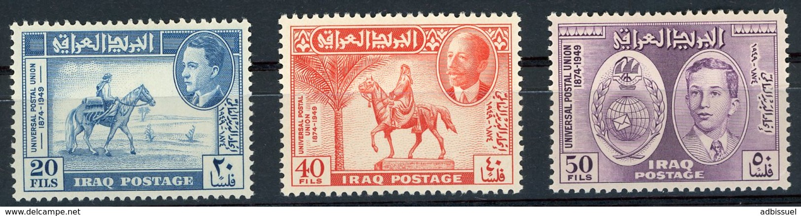 Iraq N° 177 à 179 Neufs ** (MNH) Cote 17.5 €. TB - Iraq