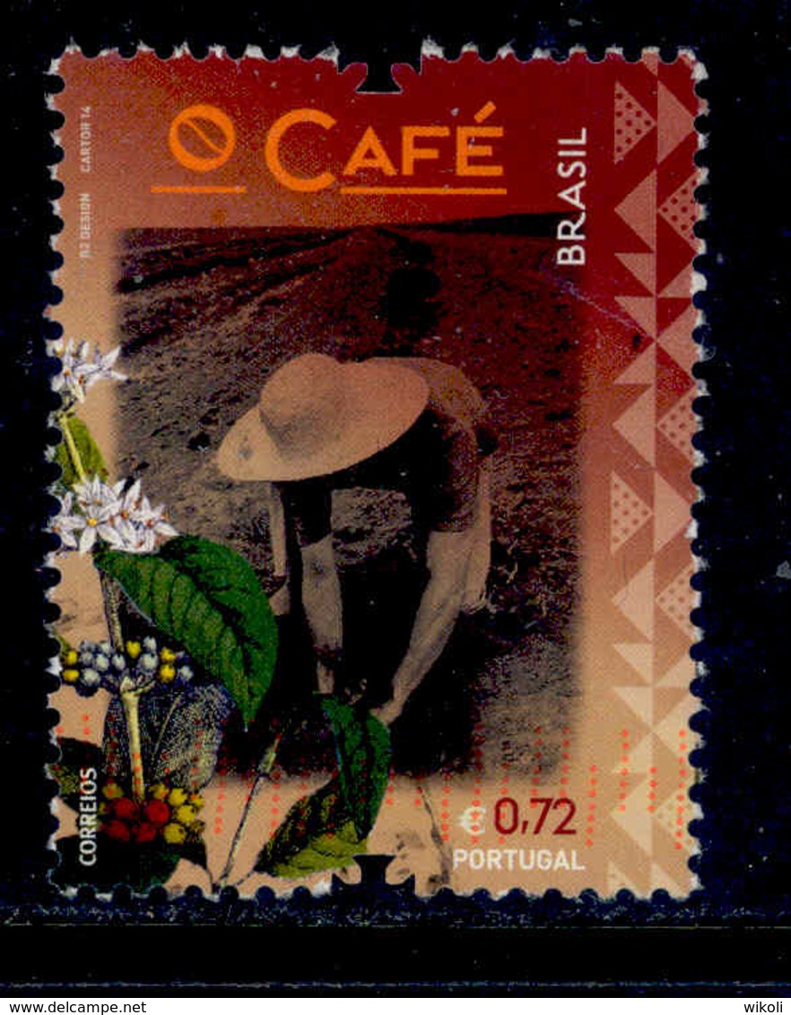 ! ! Portugal - 2014 Cofee - Af. 4507 - Used - Used Stamps