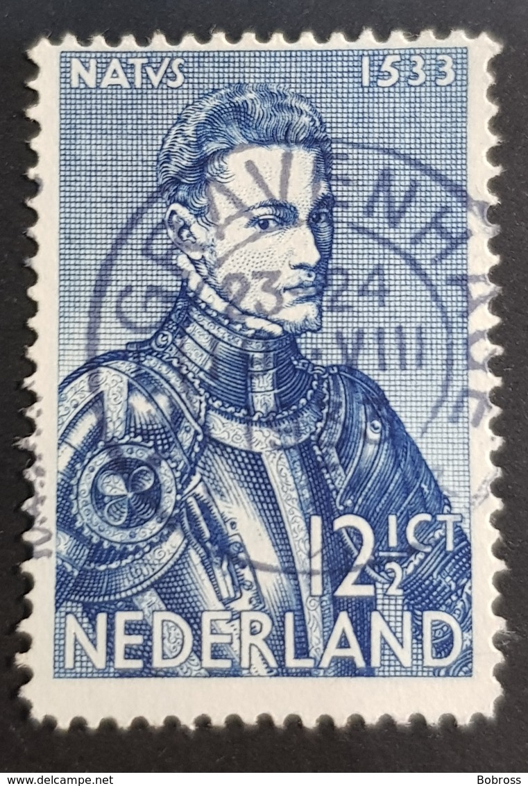 1933 The 400th Anniversary Of The Birth Of King William L, Nederland, Netherlands, Holland, Pays Bas, *, **, Or Used - Gebraucht