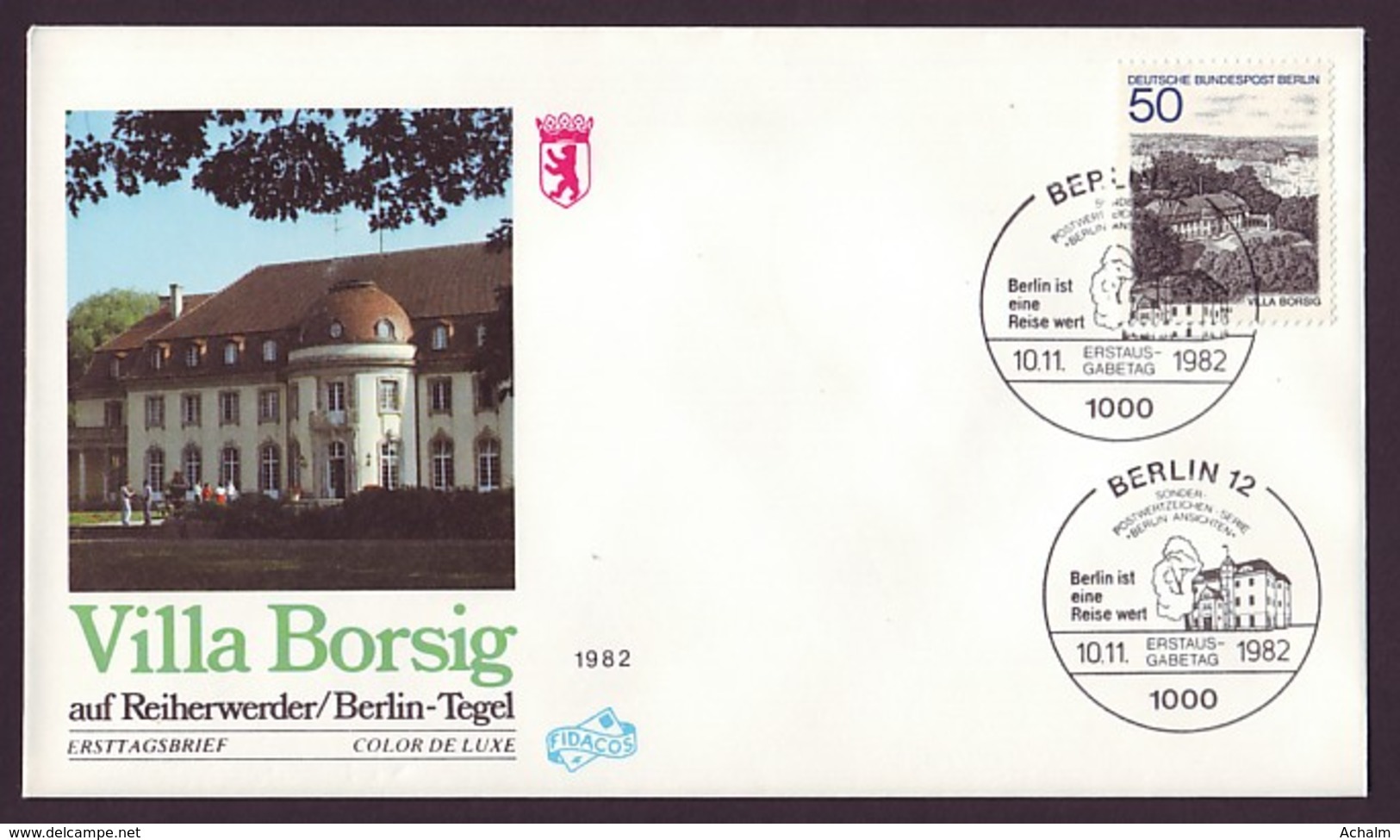 Berlin FDC 1982 - MiNr. 685-687 - Berlin-Ansichten (G) - Andere & Zonder Classificatie