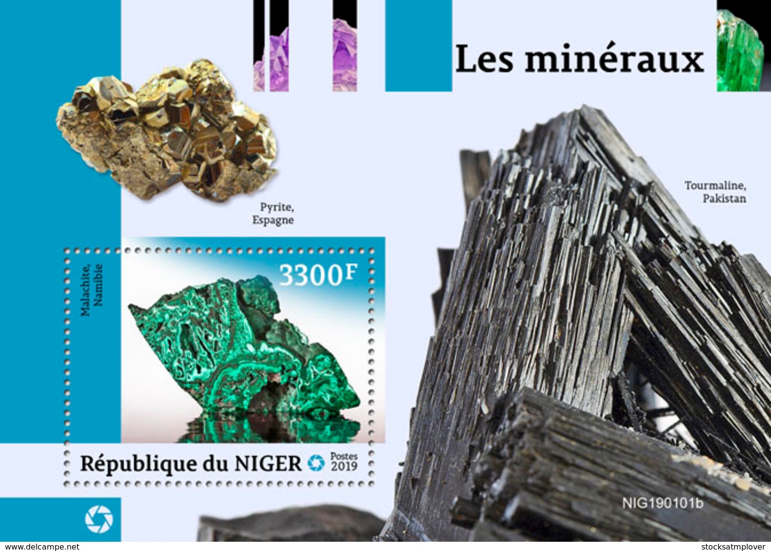 NIger  2019 Minerals  S201903 - Niger (1960-...)