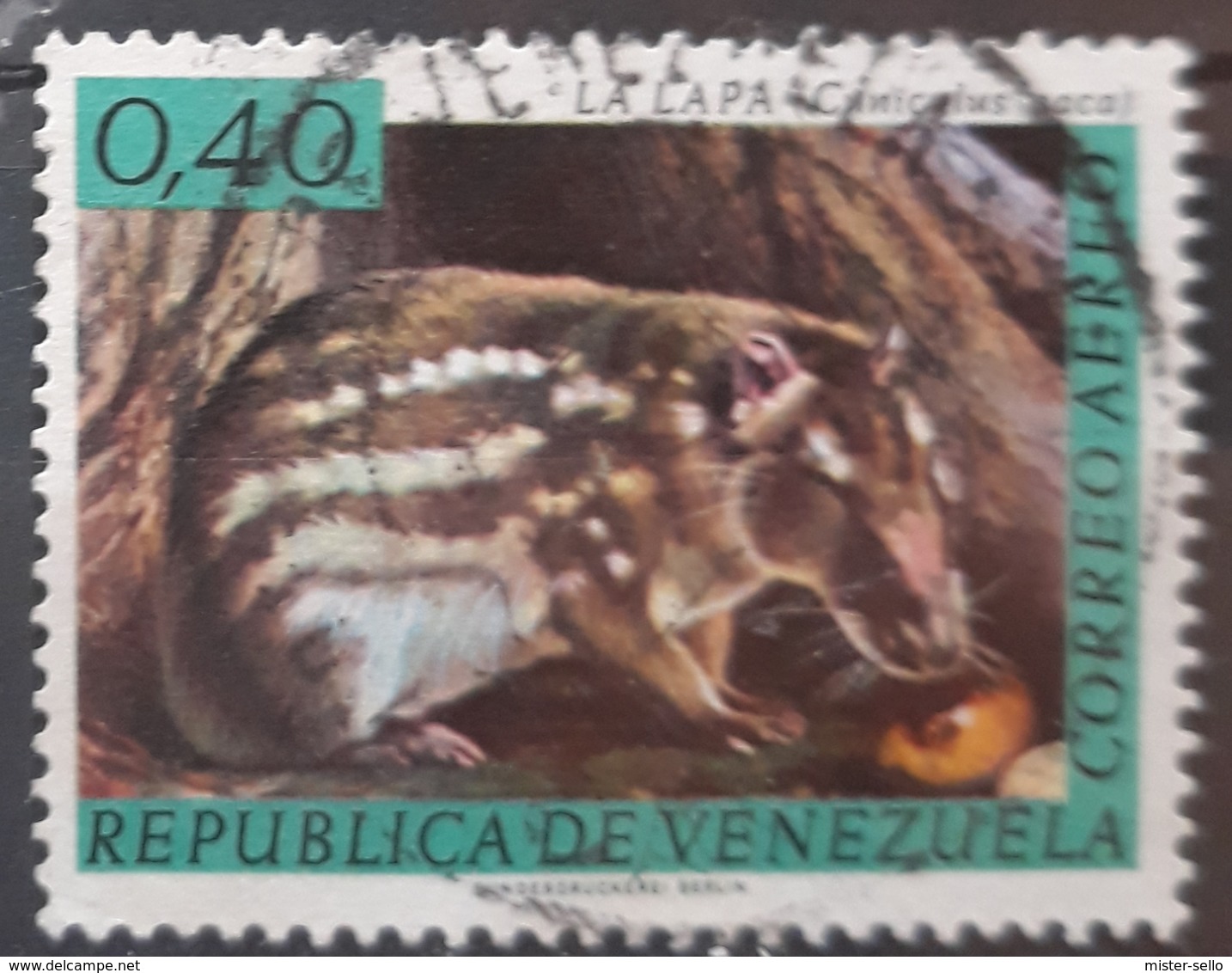 VENEZUELA 1963 Venezuelan Wild Life. USADO - USED. - Venezuela