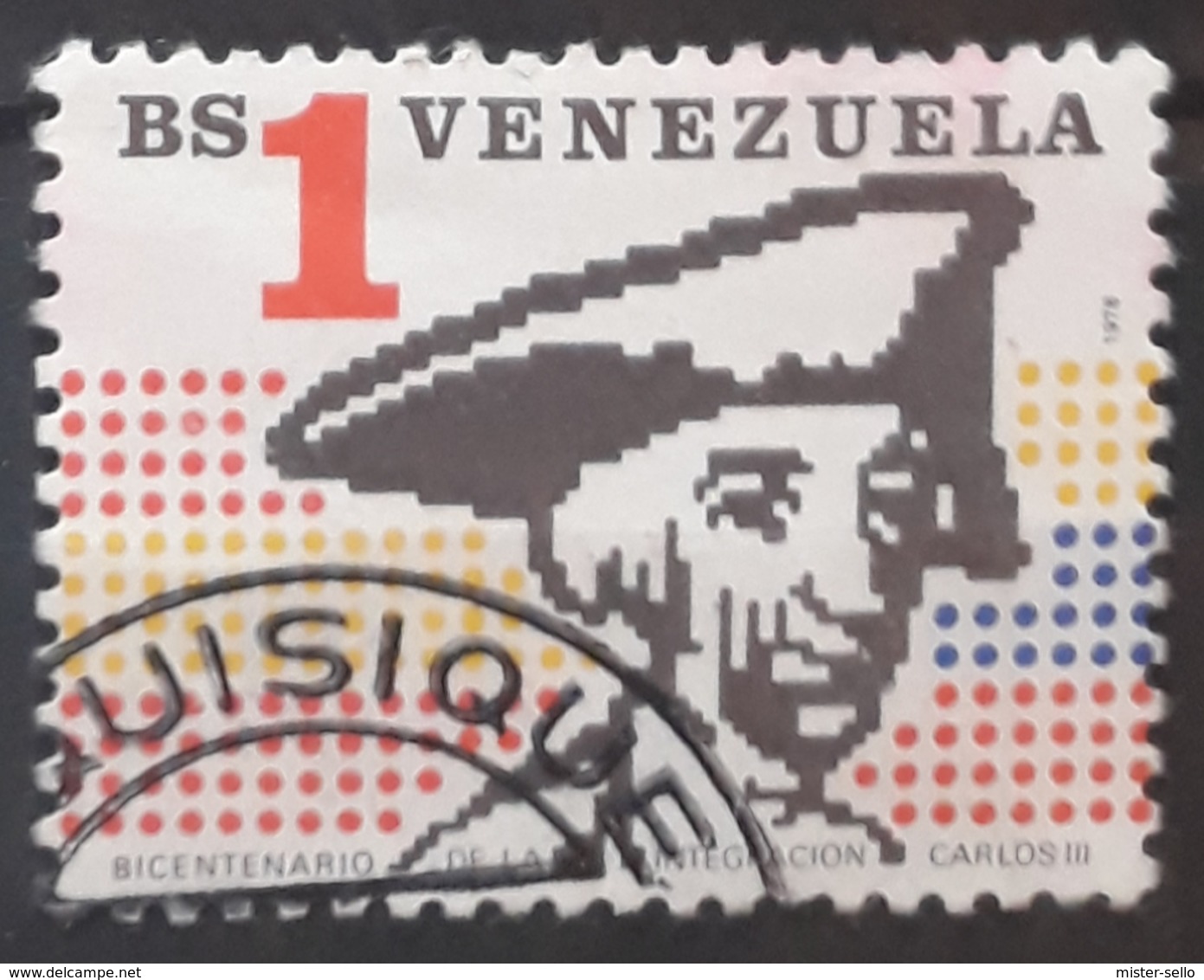 VENEZUELA 1978 The 200th Anniversary Of Venezuelan Unification. USADO - USED. - Venezuela