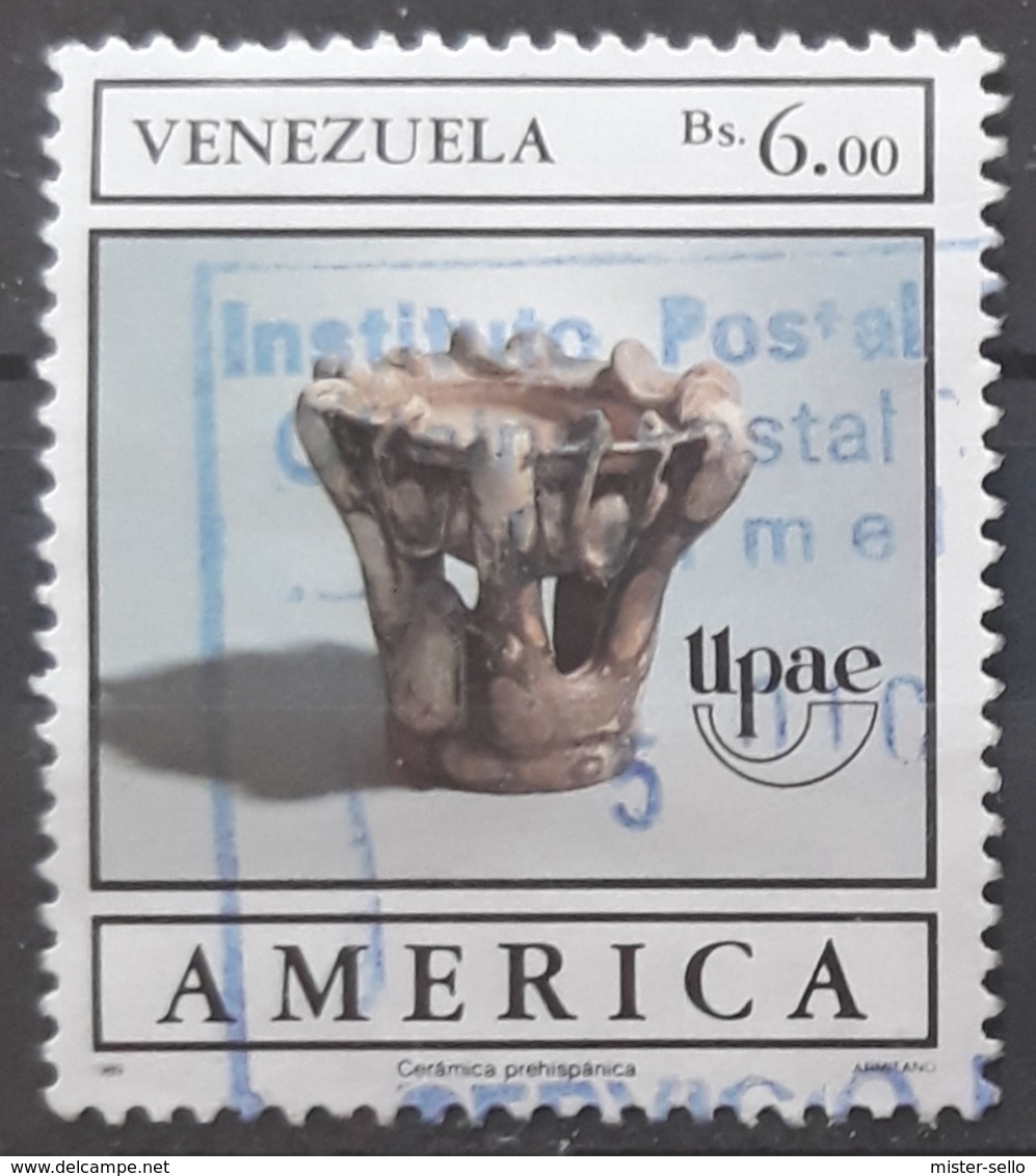 VENEZUELA 1989 America - Pre-Columbian Artefacts. USADO - USED. - Venezuela