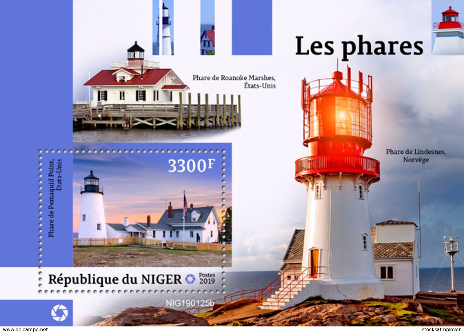 NIger   2019   Lighthouses  S201903 - Niger (1960-...)