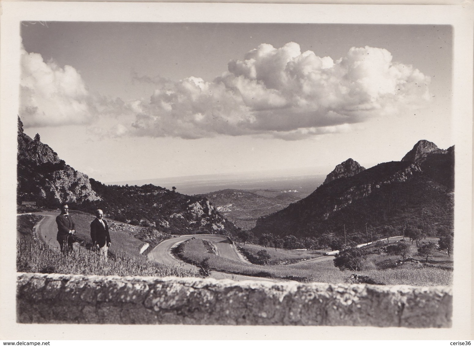 Photo Carte De Palma De Majorque Col De Soller Août 1931 Par Le Photographe S.Yovanovitch à Bordeaux Format 18 X 12,5 Cm - Mallorca