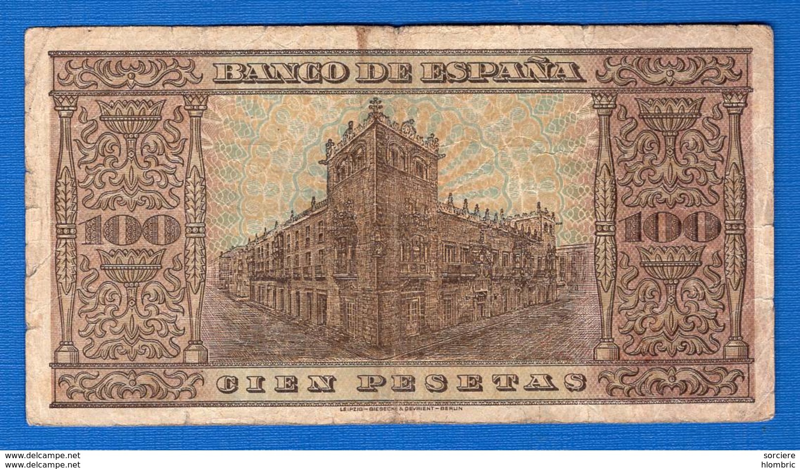 Esp  100  Pesetas  20/5/1938 - 100 Pesetas