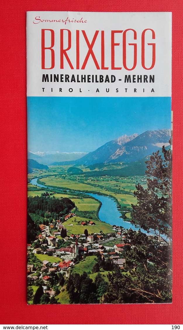 BRIXLEGG.MINERALHEILBAD-MEHRN.TIROL - Reiseprospekte