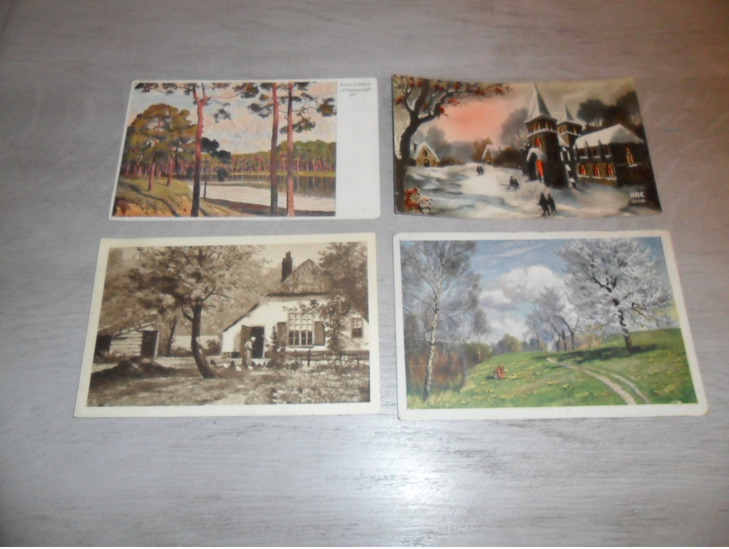 Beau Lot De 60 Cartes Postales De Fantaisie Paysages Paysage Mooi Lot Van 60 Postkaarten Fantasie Landschappen Landschap - 5 - 99 Cartes