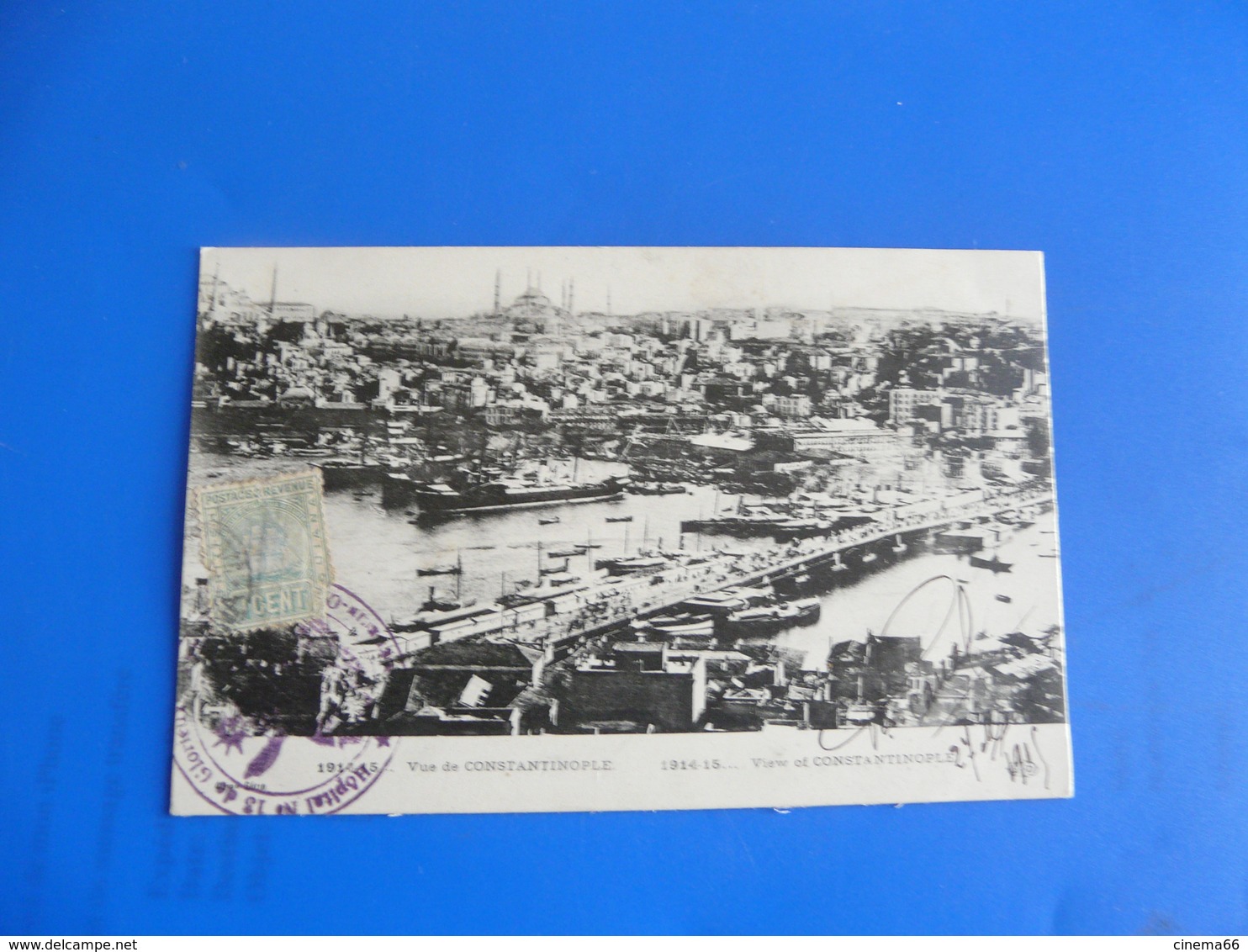 1914-1915 VUE DE CONSTANTINOPLE - War 1914-18