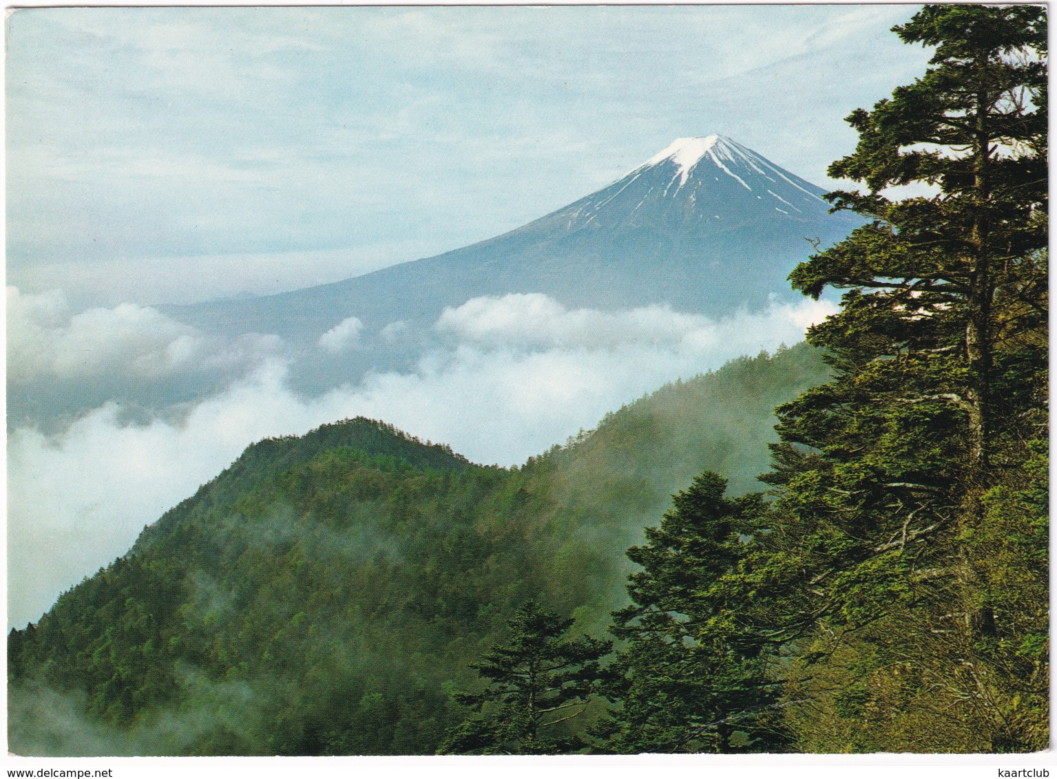 Mt. Fuji And Lake Kawaguchi In Late Autumn As Seen From Mitsutoge Pass - (Nippon/Japan) - Andere & Zonder Classificatie