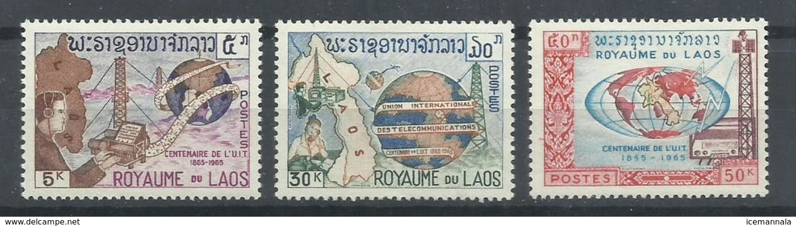 LAOS YVERT  114/16    MNH  ** - Laos