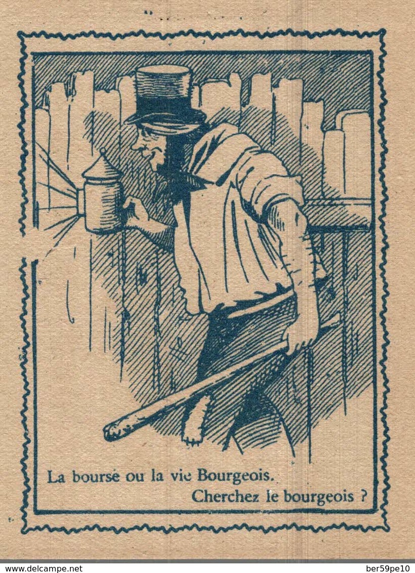 CHROMO  CHICOREE EXTRA CANIS FRERES PETITE-SYNTHE  LA BOURSE OU LA VIE BOURGEOIS  CHERCHEZ LE BOURGEOIS ? - Autres & Non Classés