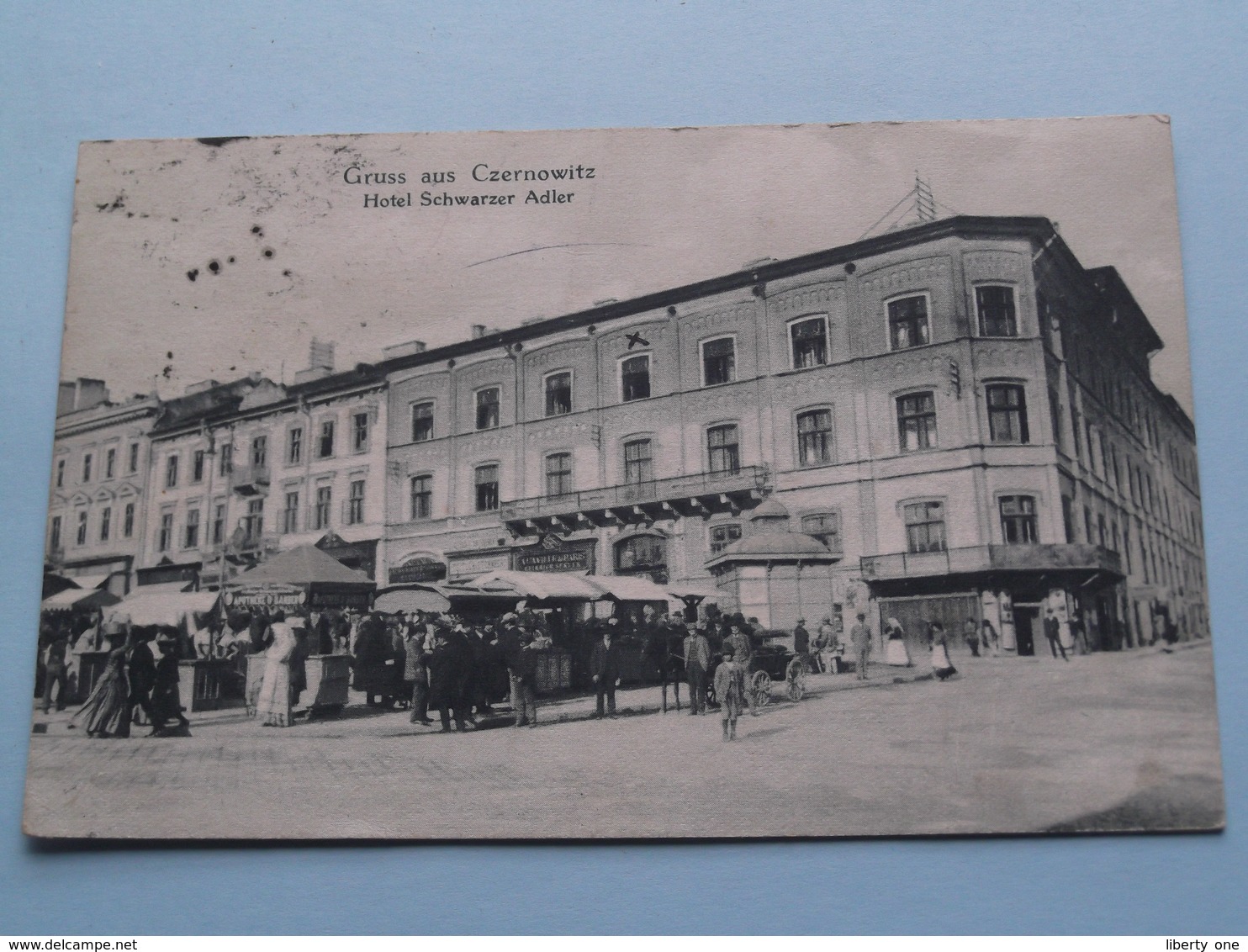 Gruss Aus CZERNOWITZ - Hotel Schwarzer Adler ( Leon König - N° 754 ) Anno 19?? ( Zie/voir Foto ) ! - Ukraine