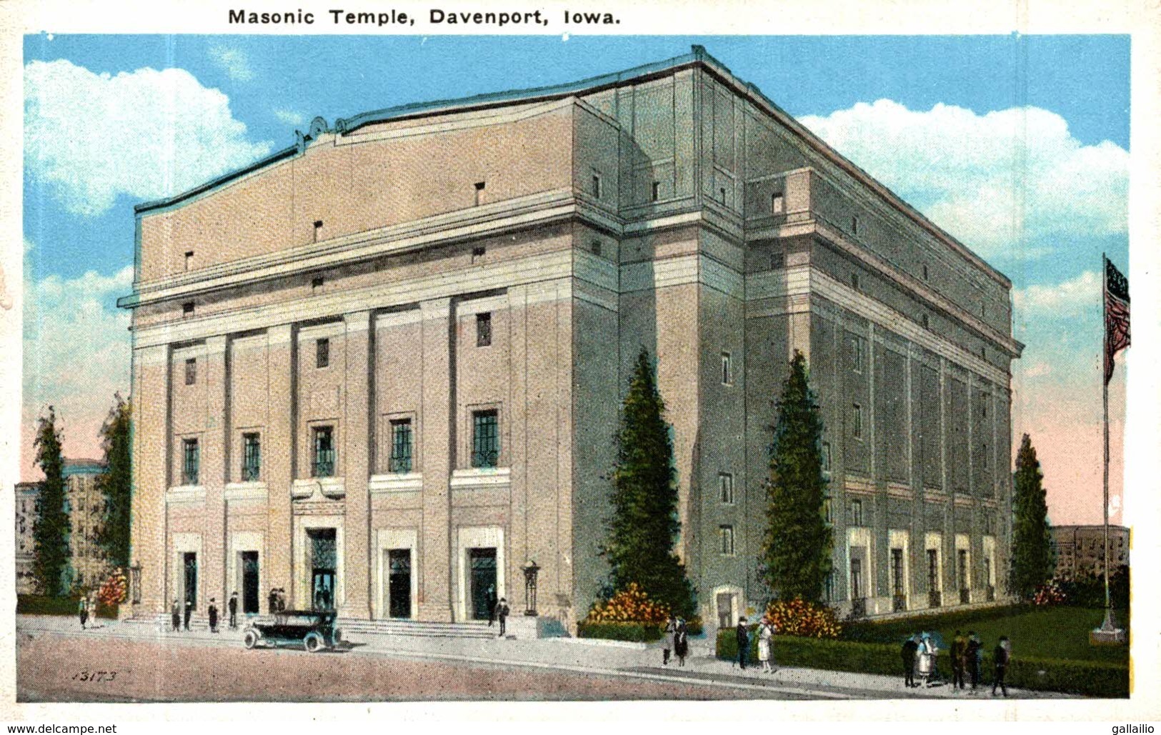 MASONIC TEMPLE DAVENPORT - Davenport