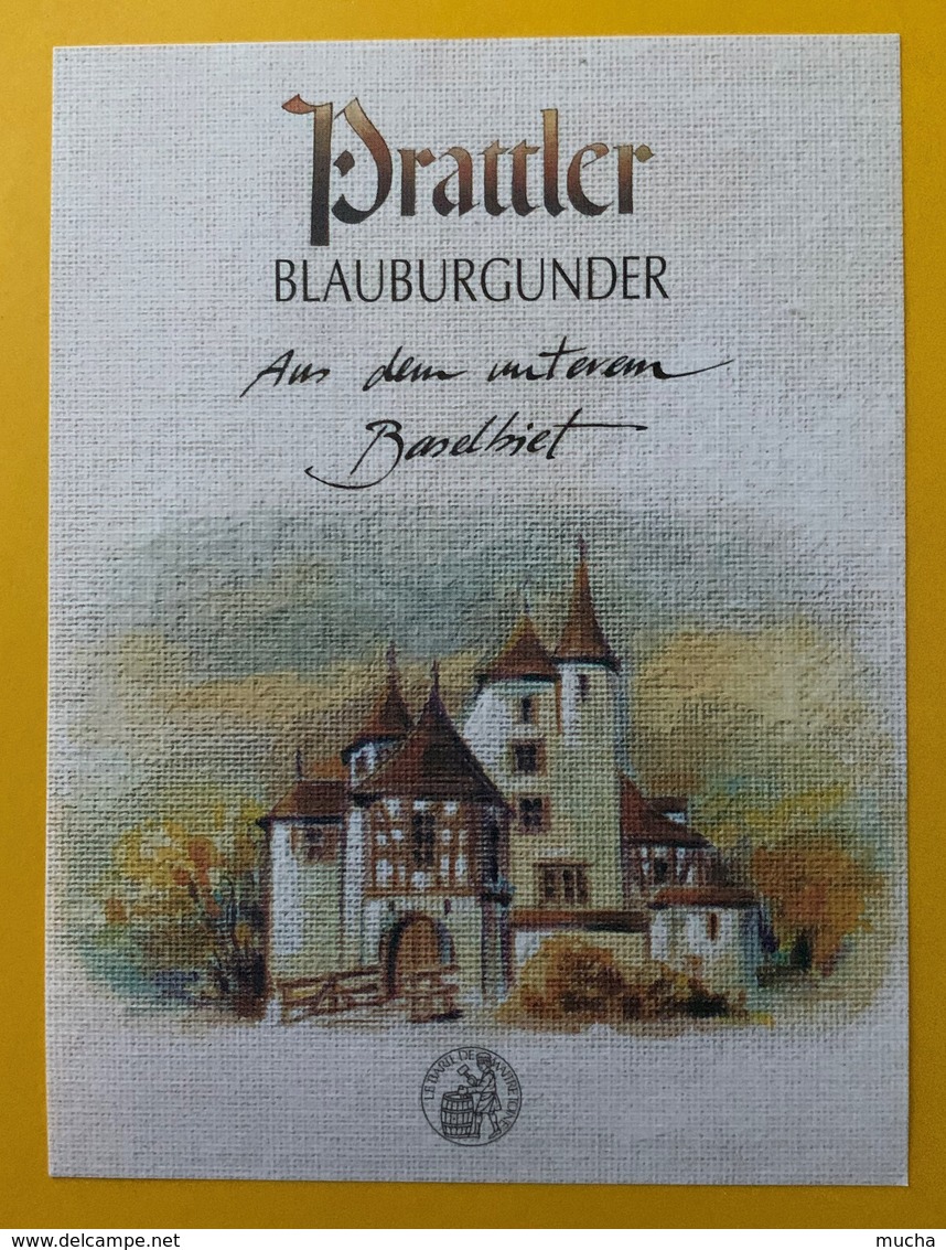 10487 - Prattler Blauburgunder  Suisse - Autres & Non Classés