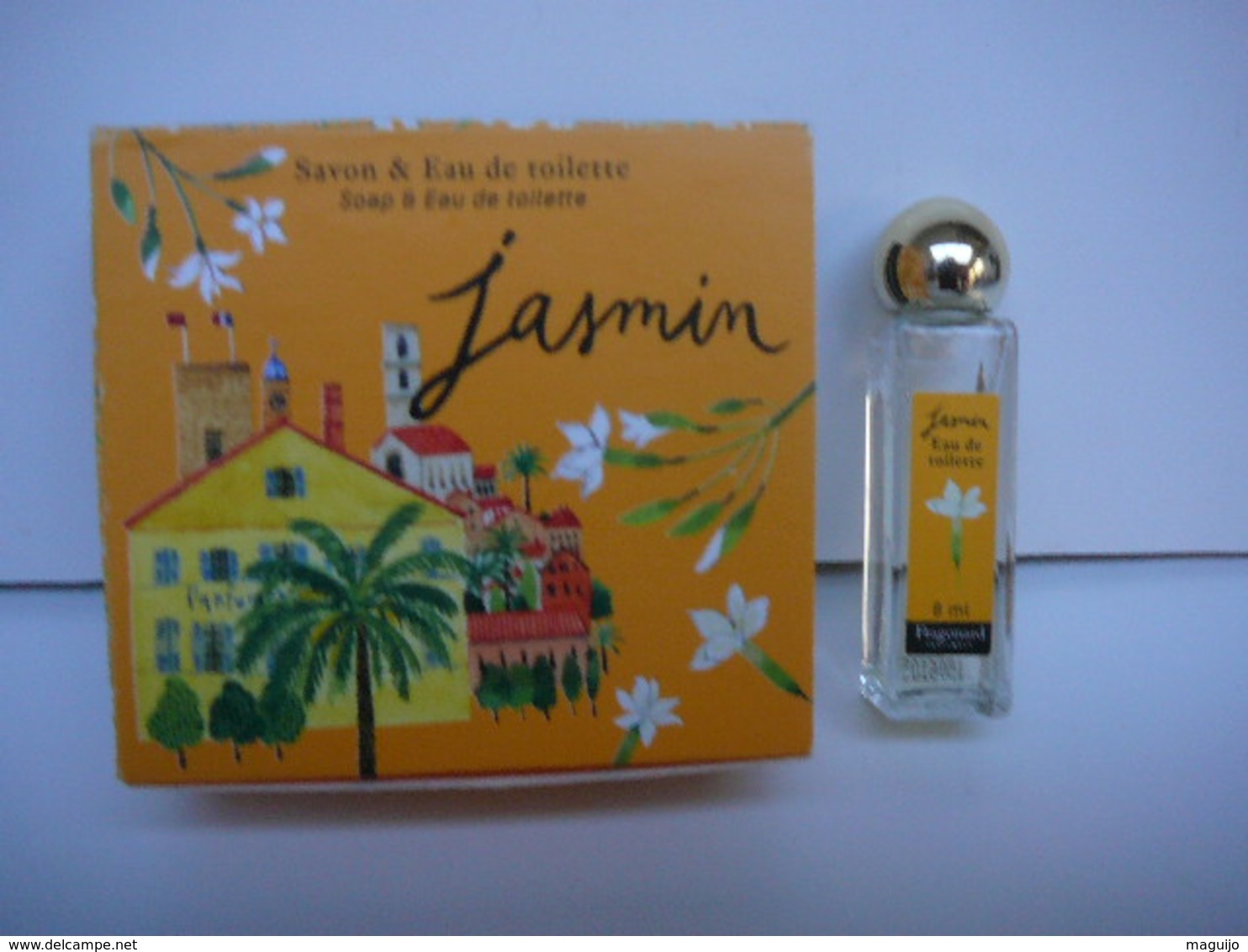 FRAGONARD : " JASMIN" MINI EDT 8 ML + MINI SAVON" 50 Gr LIRE ET VOIR !! - Miniatures Femmes (avec Boite)