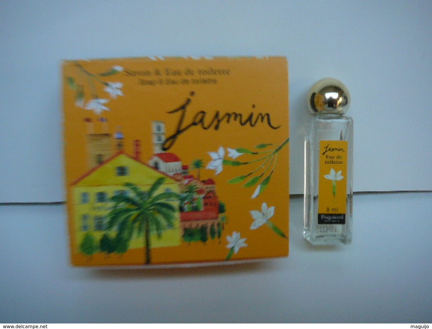 FRAGONARD : " JASMIN" MINI EDT 8 ML + MINI SAVON" 50 Gr LIRE ET VOIR !! - Miniatures Femmes (avec Boite)