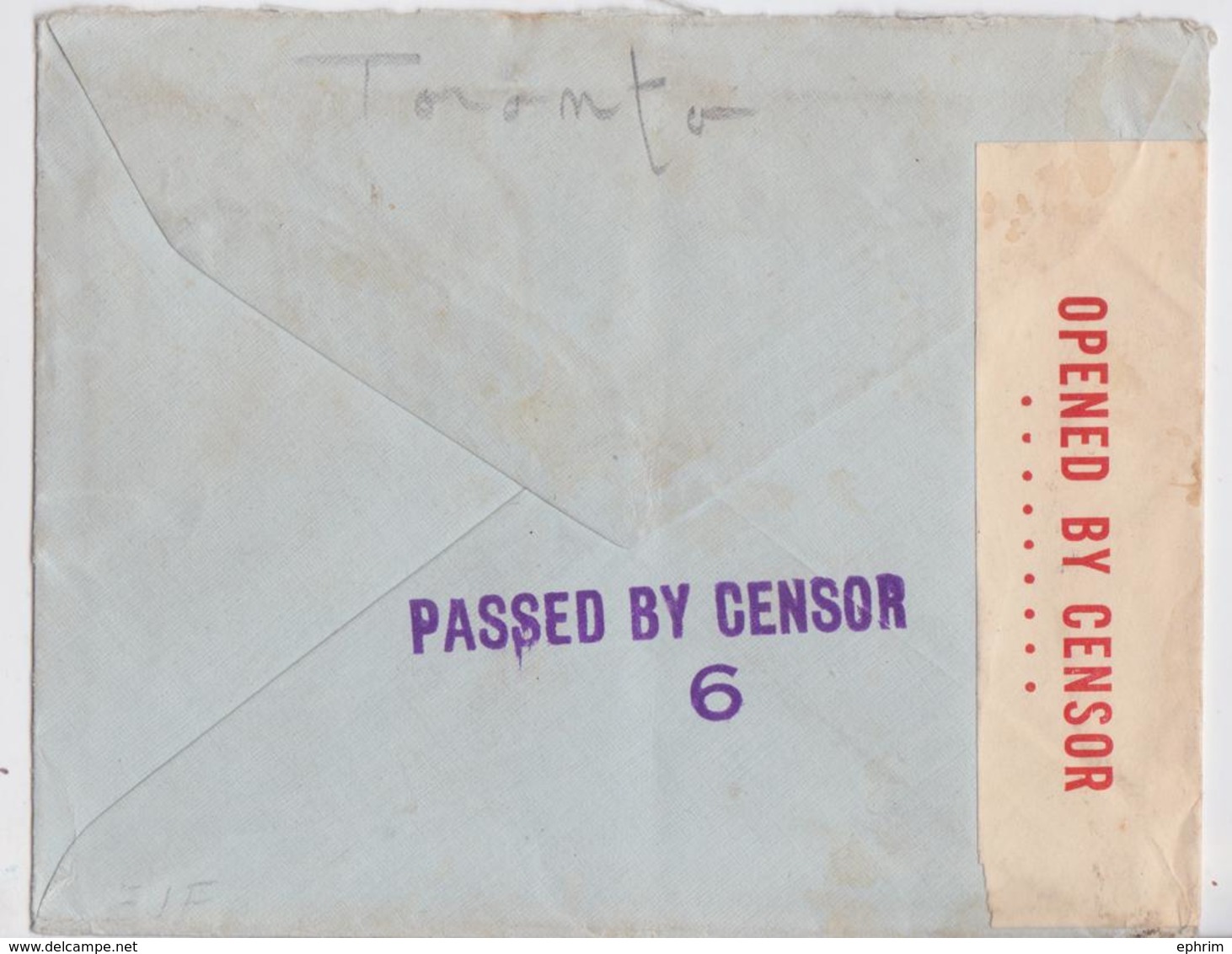 Toronto Australia New South Wales WW2 Passed By Censor Cover To Reading Uk Lettre Censure Guerre Australie - Covers & Documents