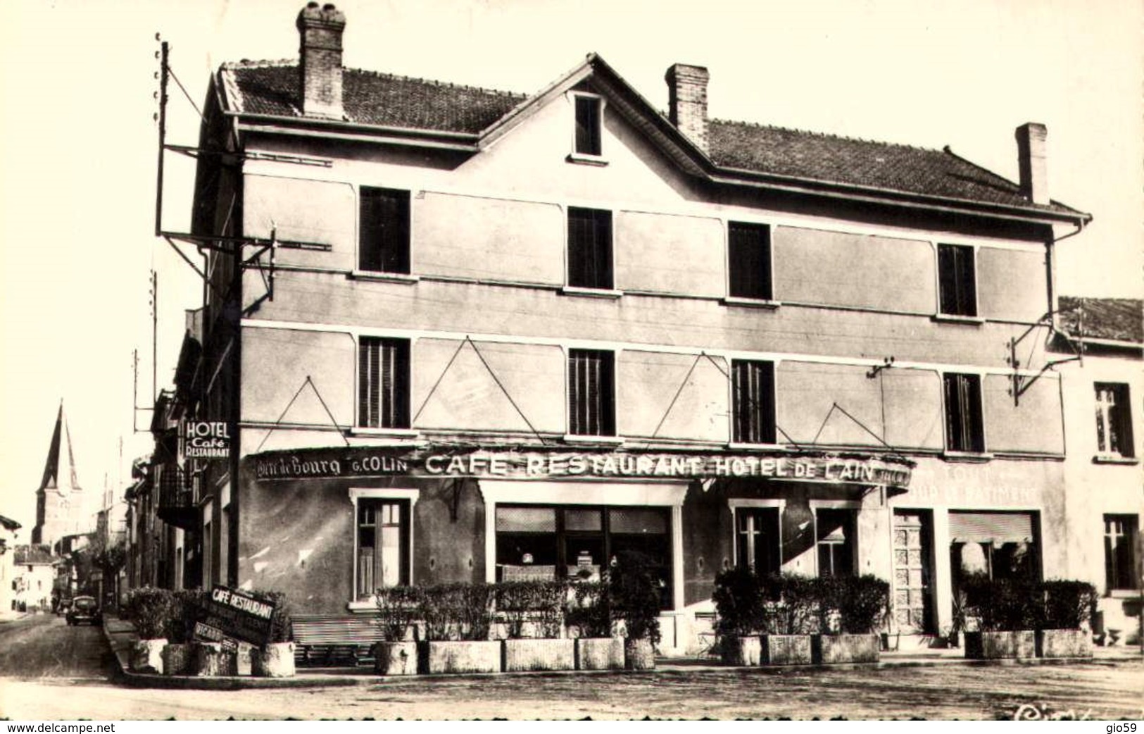 [01] Ain   / SAINT  TRIVIER  DE COURTES  / HOTEL  DE  L  AIN - Sin Clasificación