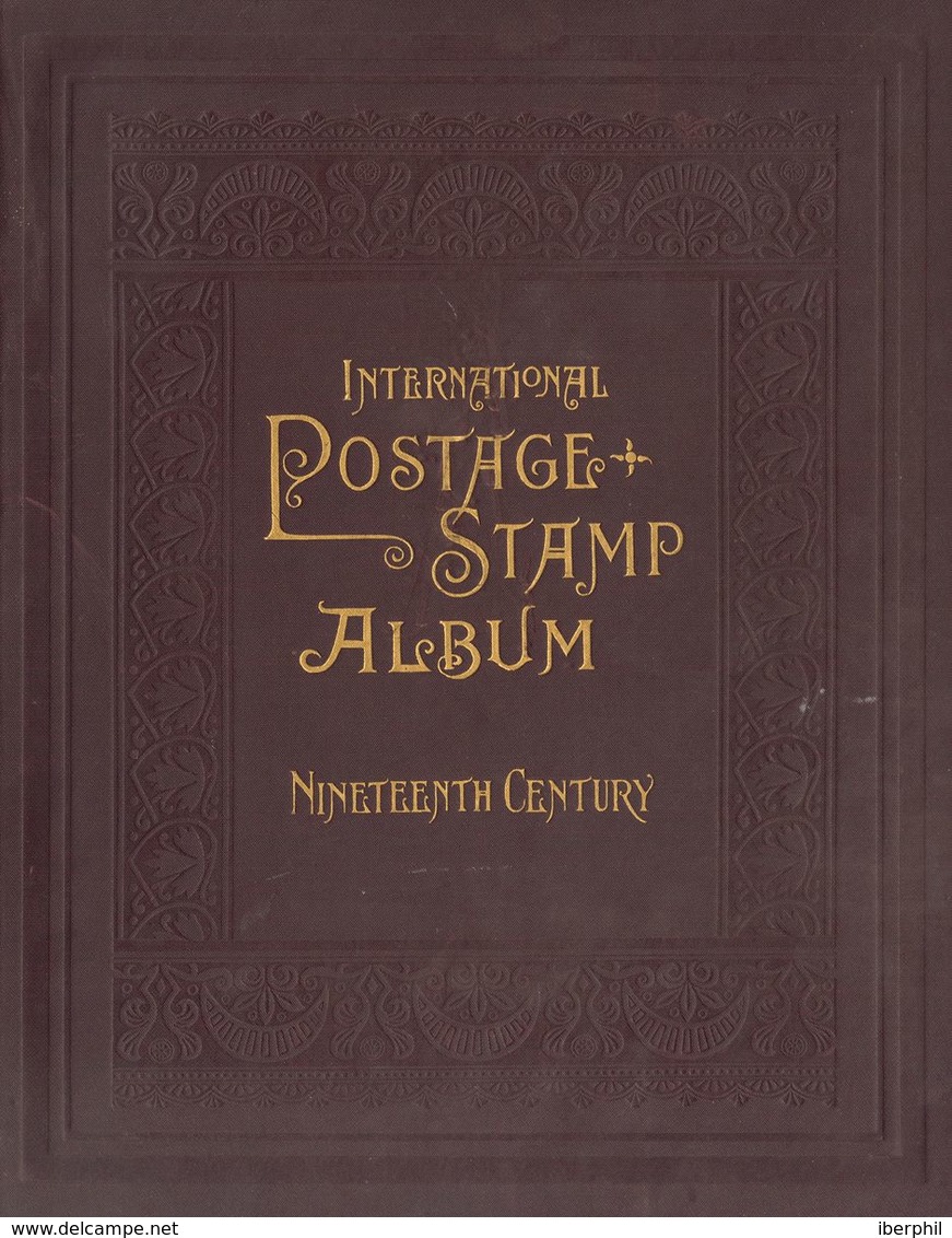 Worldwide Bibliography. (1940ca). INTERNATIONAL POSTAGE STAMP ALBUM, NINETEENTH CENTURY. Scott Company. New York, 1940ca - Altri & Non Classificati