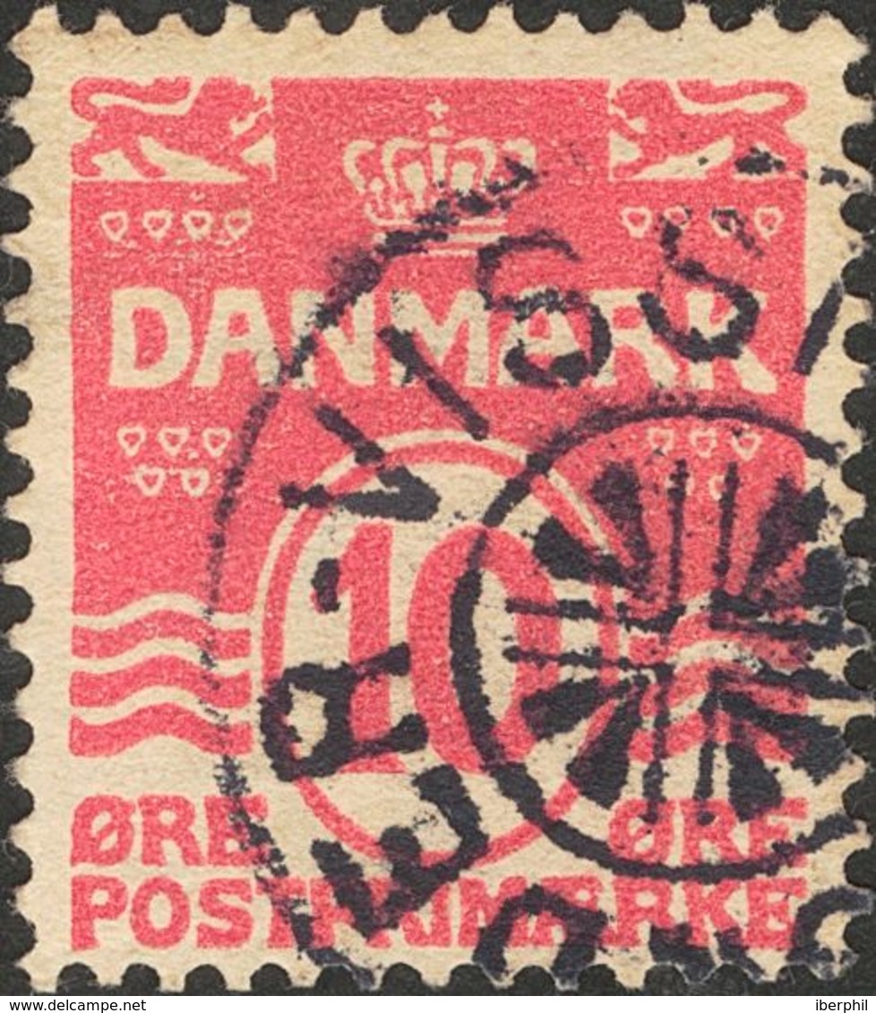 Denmark. ºYv . (1900ca). Interesting Set Of Thirty-two Stamps Of Denmark Between 1900 And 1924 With Special Postmarks Of - Otros & Sin Clasificación