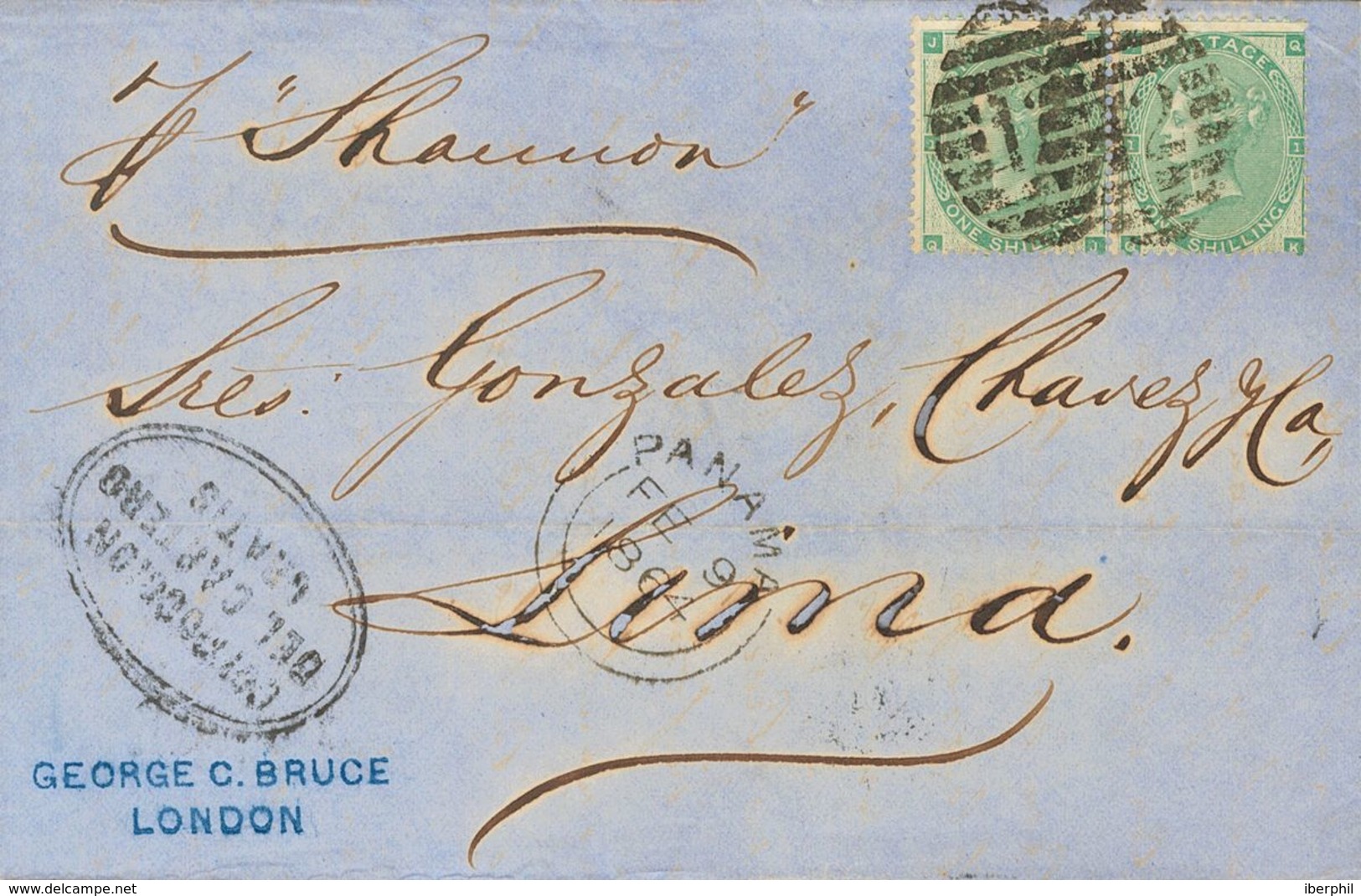 Great Britain. COVER. 1864. Set Of Nine Letters And A Cover From Great Britain Circulated Between 1864 And 1870, Six Add - ...-1840 Préphilatélie