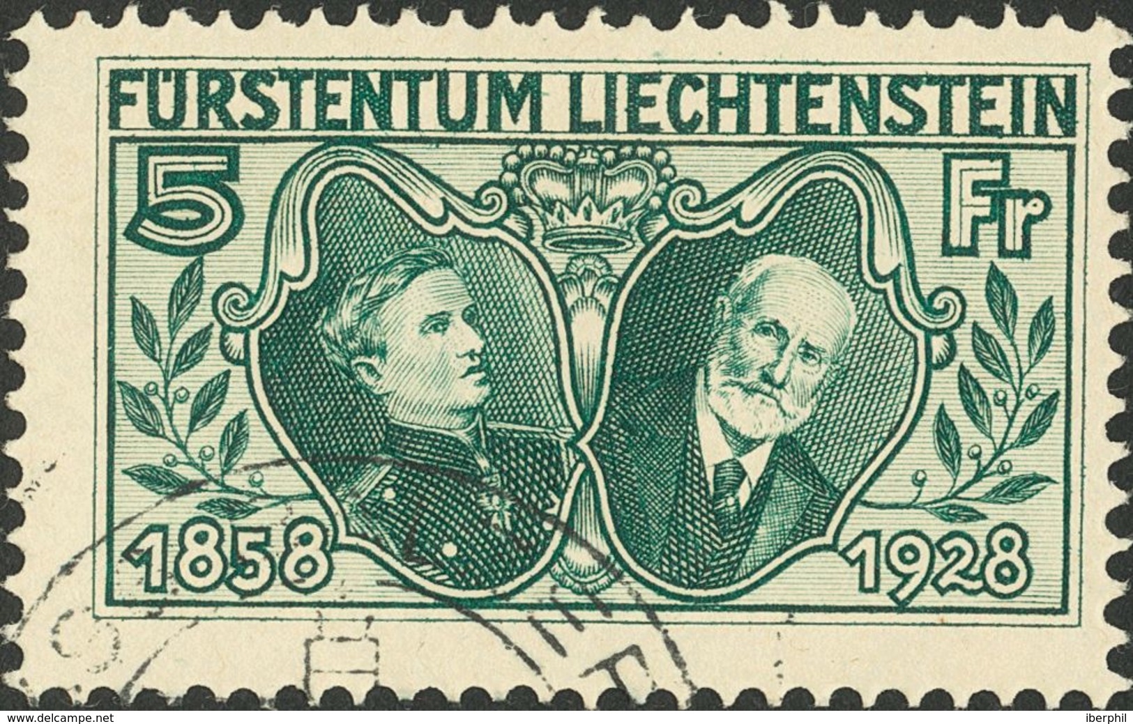 Liechtenstein. ºYv 82/89. 1928. Complete Set. VERY FINE.   Yvert 2010: 900 Euros -- Liechtenstein. ºYv 82/89. 1928. Seri - Autres & Non Classés