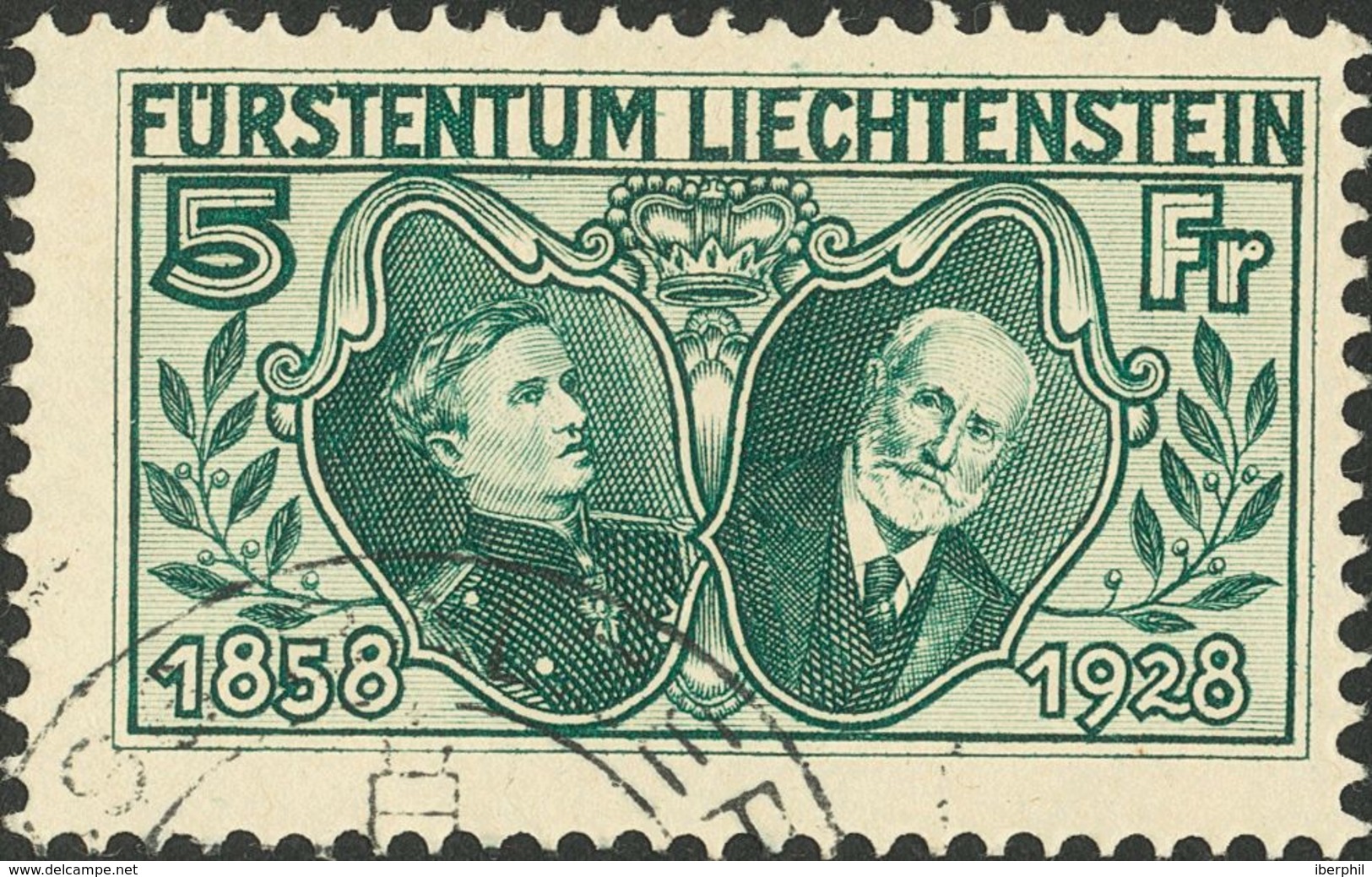 Liechtenstein. ºYv 82/89. 1928. Complete Set. VERY FINE.   Yvert 2010: 900 Euros -- Liechtenstein. ºYv 82/89. 1928. Seri - Otros & Sin Clasificación