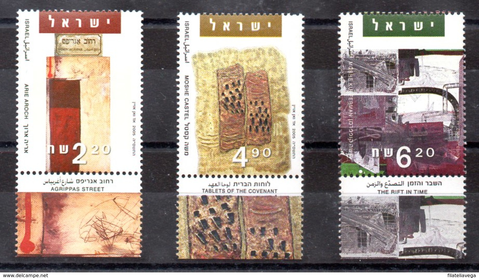 Serie De Israel Nº Yvert 1753/55 ** - Nuevos (con Tab)