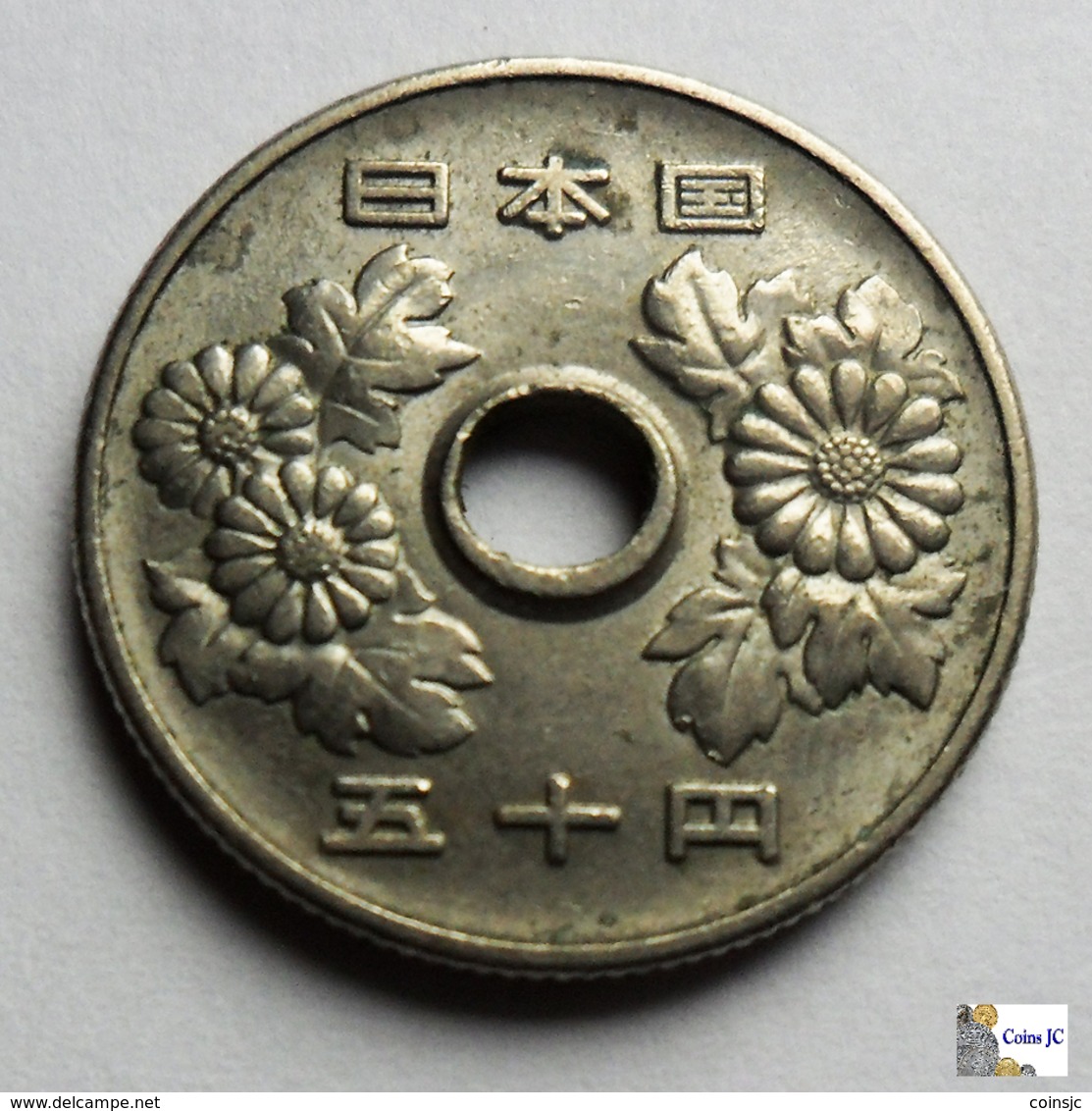 Japan - 50 Yen - 1970: Year 45 - Japón