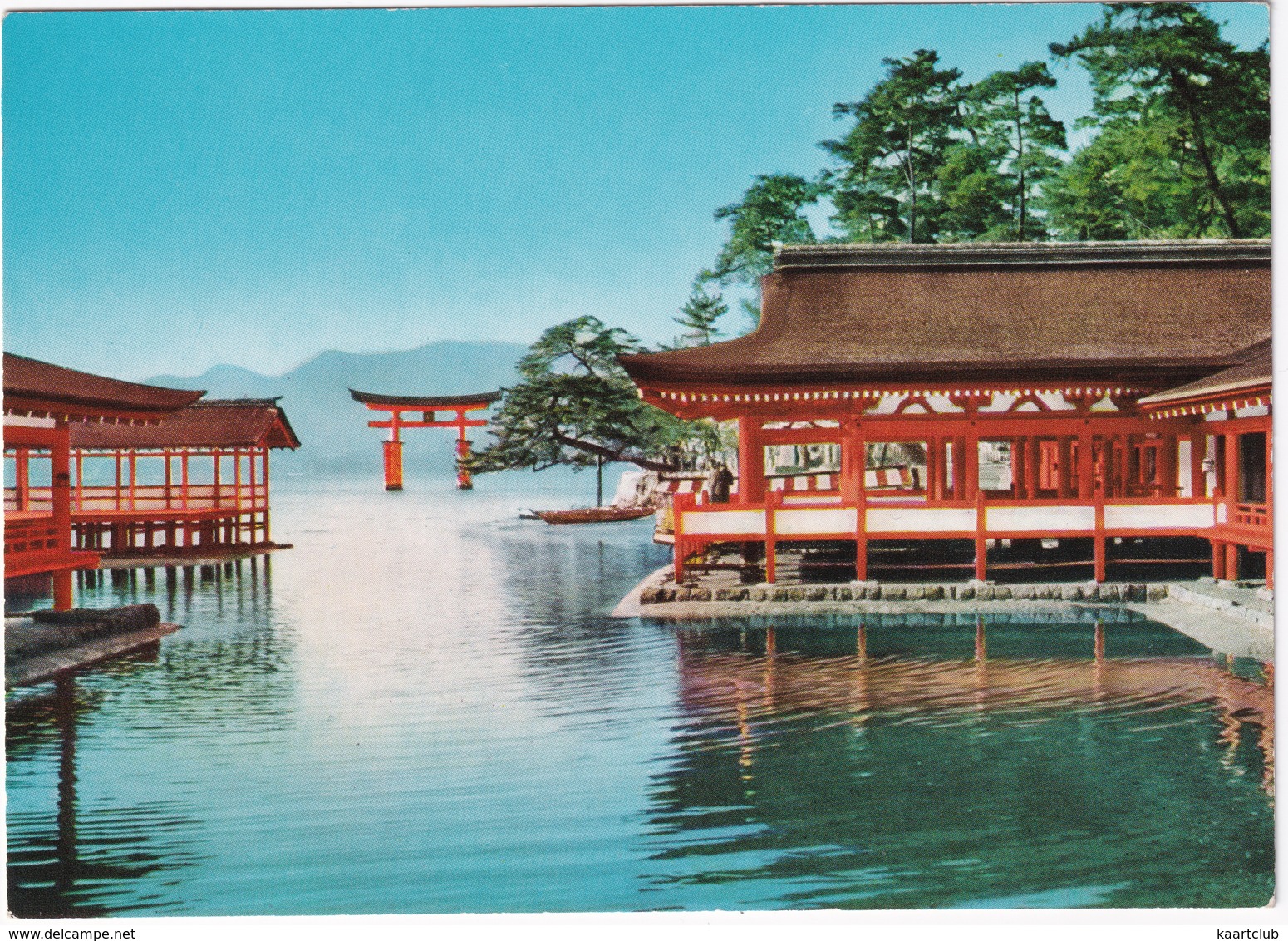 Miyajima Isle - Miyajima & Itsukushima Shrine  And Wooden Torii - (Nippon/Japan) - Hiroshima