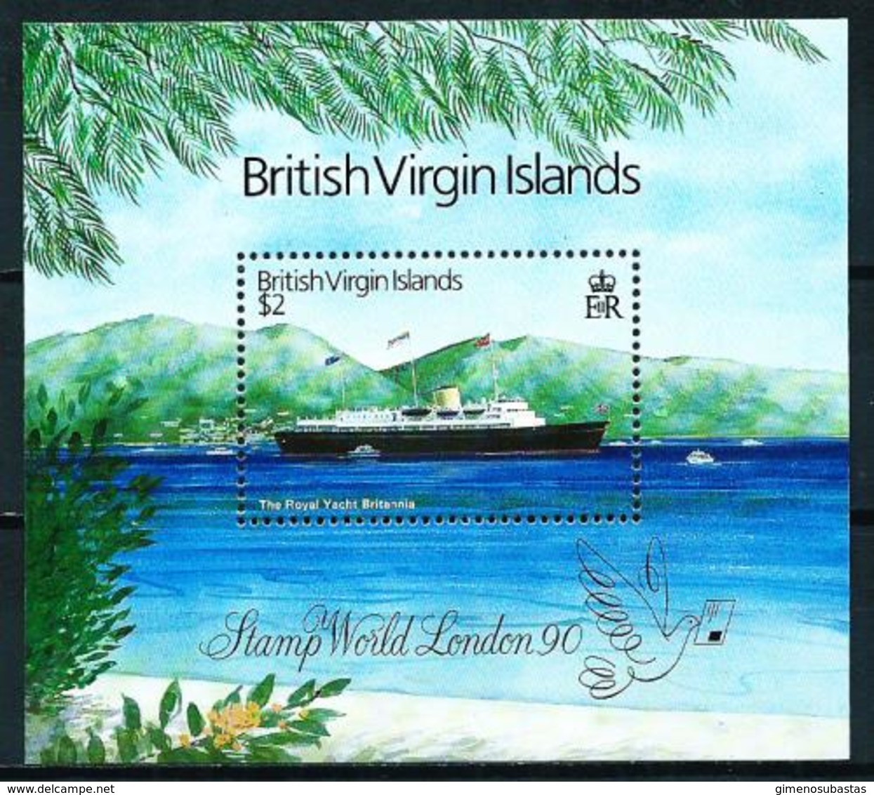 Islas Vírgenes (Británicas) Nº HB-60 Nuevo - British Virgin Islands