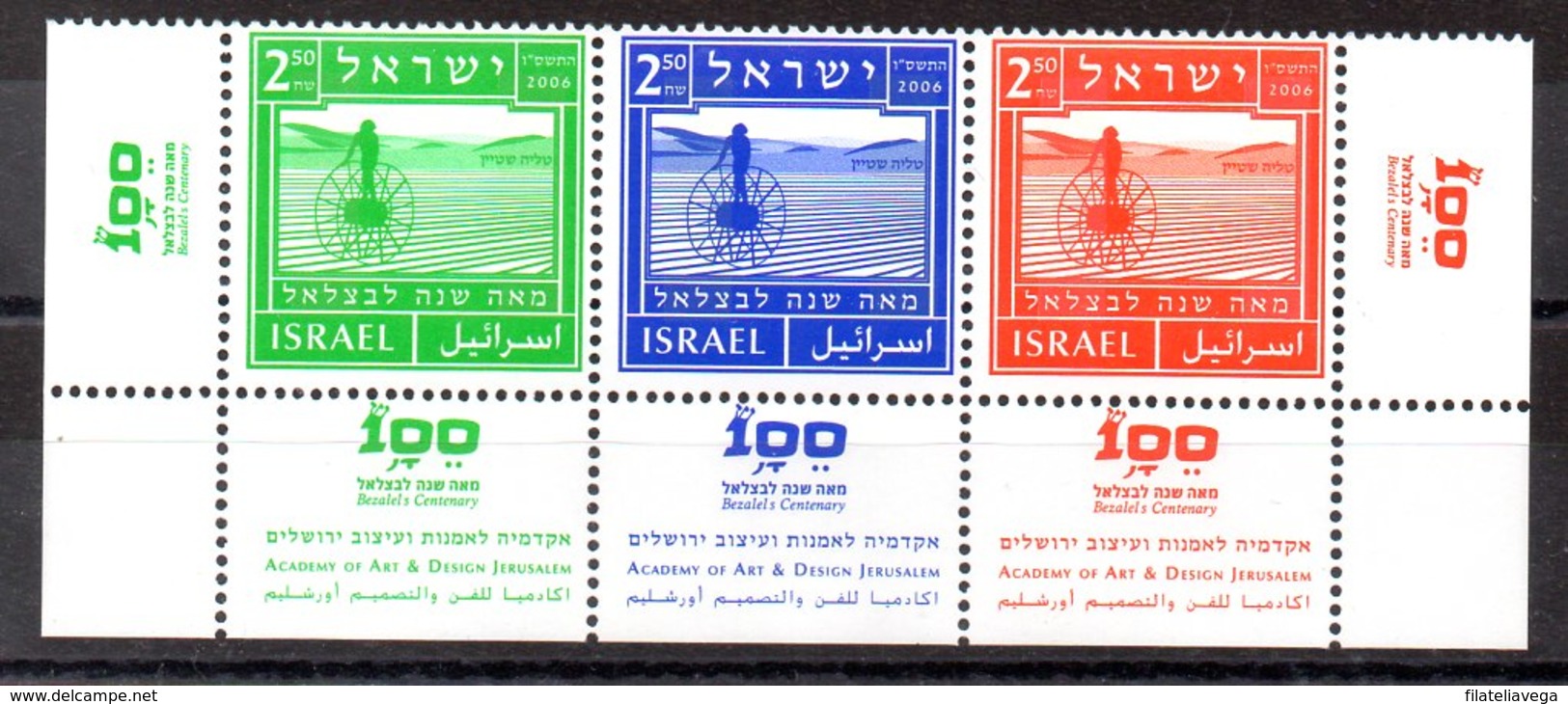 Serie De Israel Nº Yvert 1817/19 ** - Nuevos (con Tab)