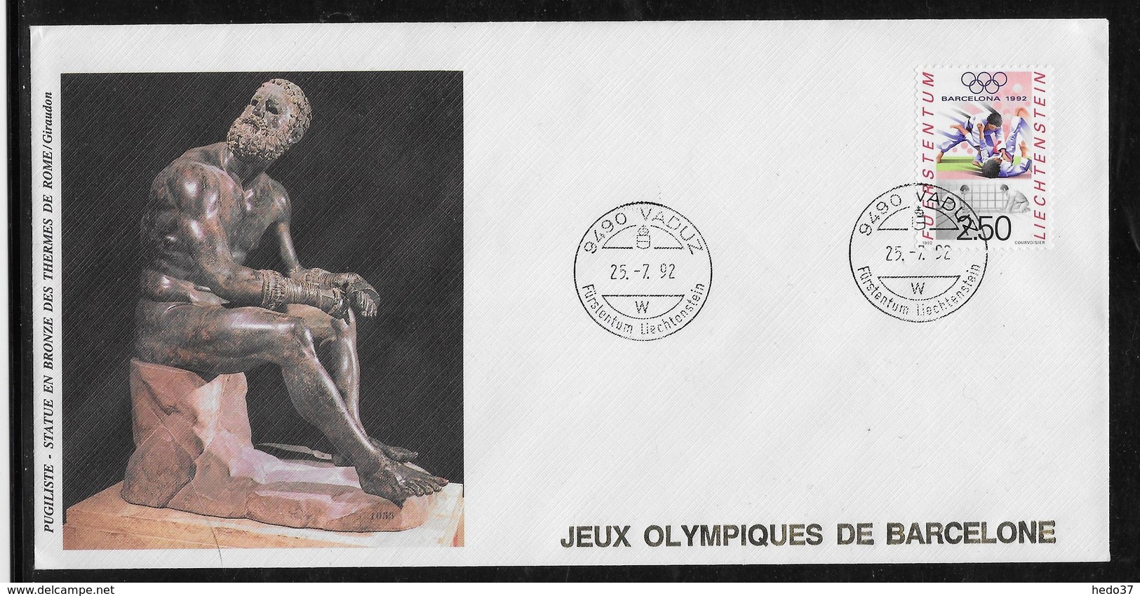 Thème Judo  - Jeux Olympiques - Sports - Enveloppe - Judo