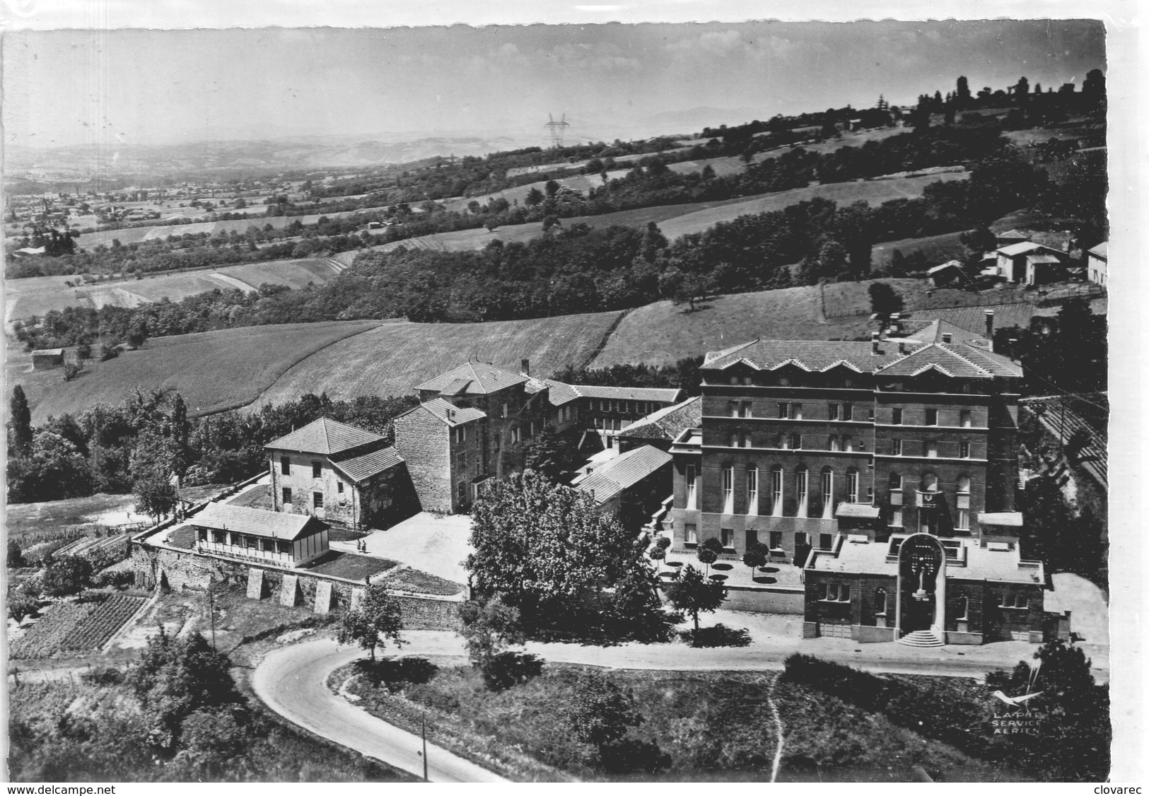 CHATEAUNEUF DE GALAURE "Foyer De Charité Et Pensionnat" Signé LAPIE - Otros & Sin Clasificación