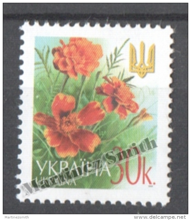 Ukraine 2002 Yvert 458, Definitive. Flowers - MNH - Ucrania