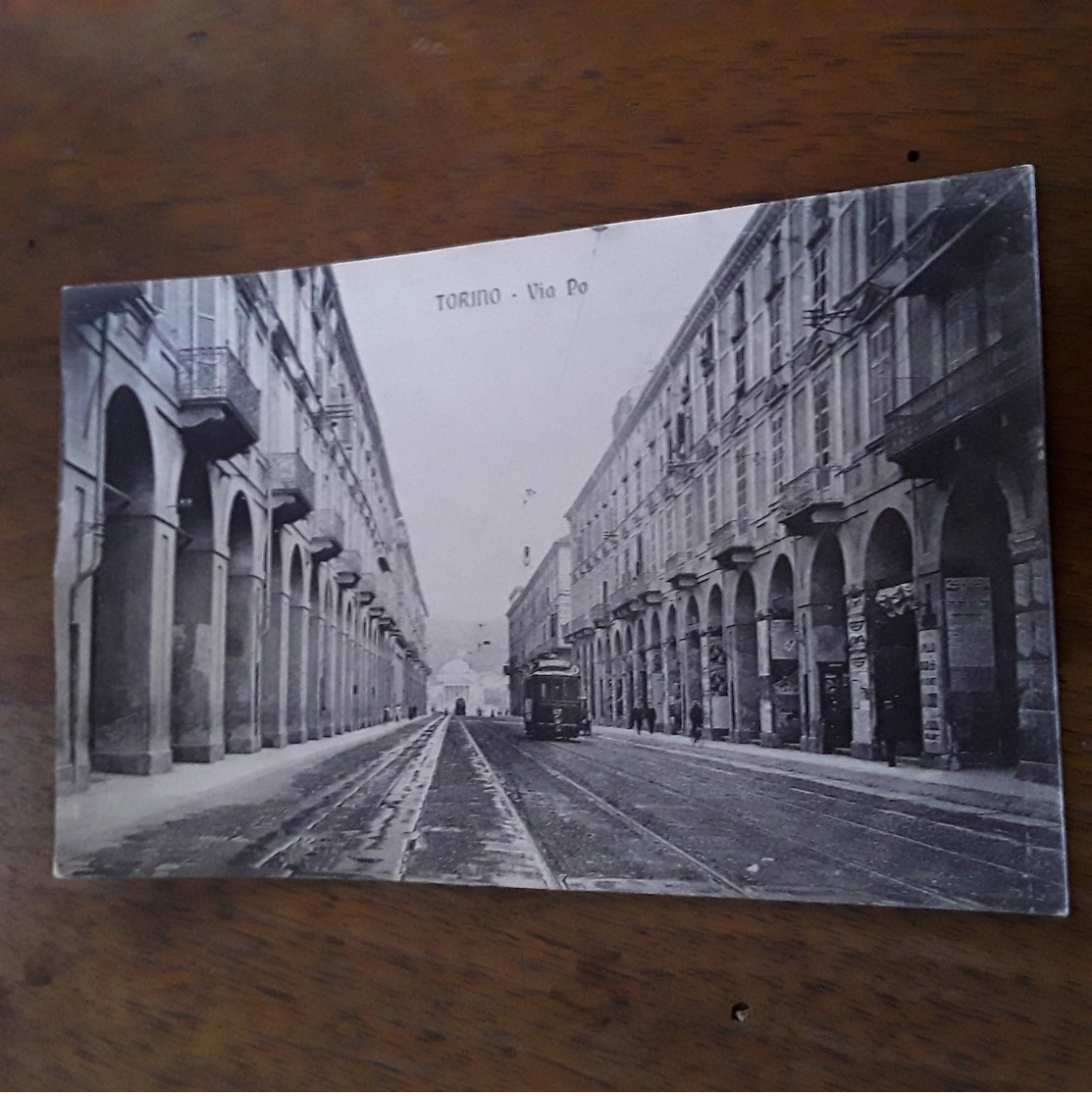 Cartolina Postale 1915, Torino, Via Po - Altri Monumenti, Edifici