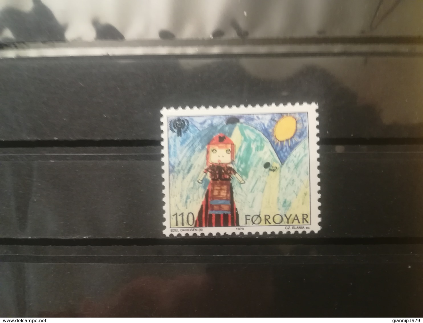 FRANCOBOLLI STAMPS ISOLE FAROER FOROYAR 1979 MNH** NUOVI SERIE  INTERNATIONAL CHILD - Isole Faroer