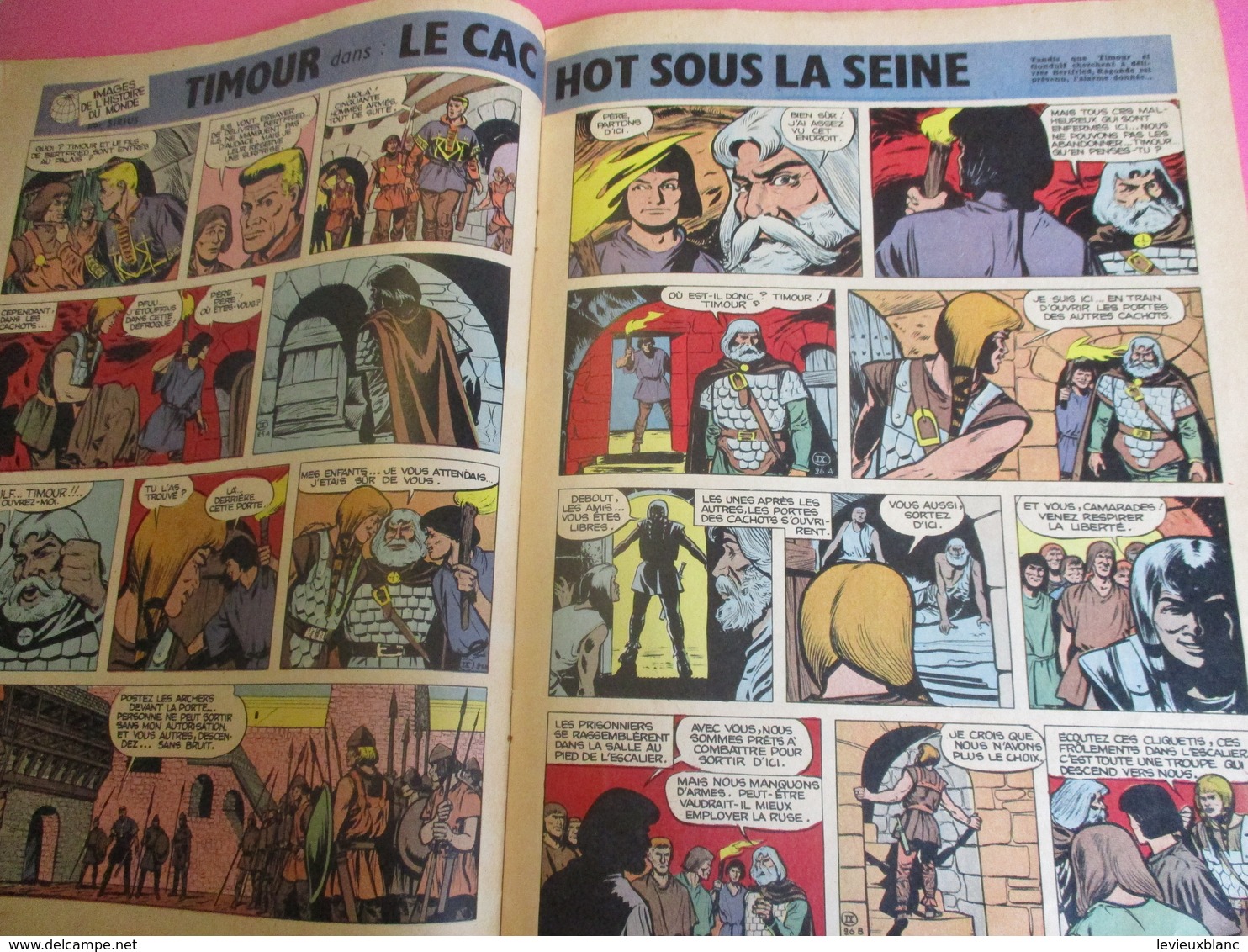 Bande Dessinée Hebdomadaire / SPIROU/ Le Prisonnier Du Bouddha/N°1.075/20 Novembre 1958    BD162 - Franquin