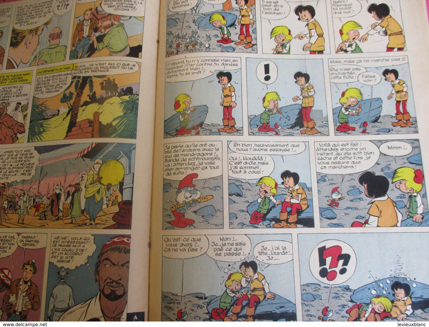 Bande dessinée hebdomadaire / SPIROU/ Le Prisonnier du Bouddha/N°1.075/20 Novembre 1958    BD162