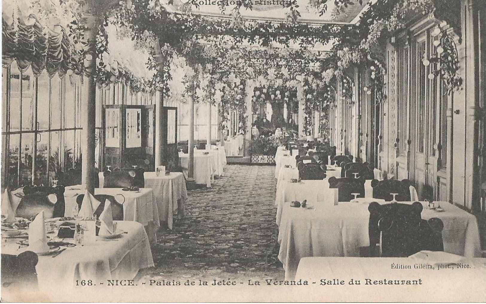 CPA 291 -- NICE Palais De La Jetée- La Véranda - Salle De Restaurant - Bauwerke, Gebäude