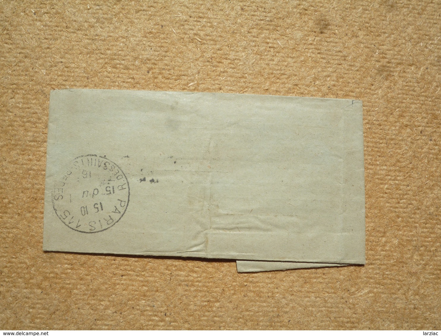 Télégramme Avec Griffe Contrôle Postal Militaire Pour Paris Rue Des Saints Pères 1916 - Télégraphes Et Téléphones