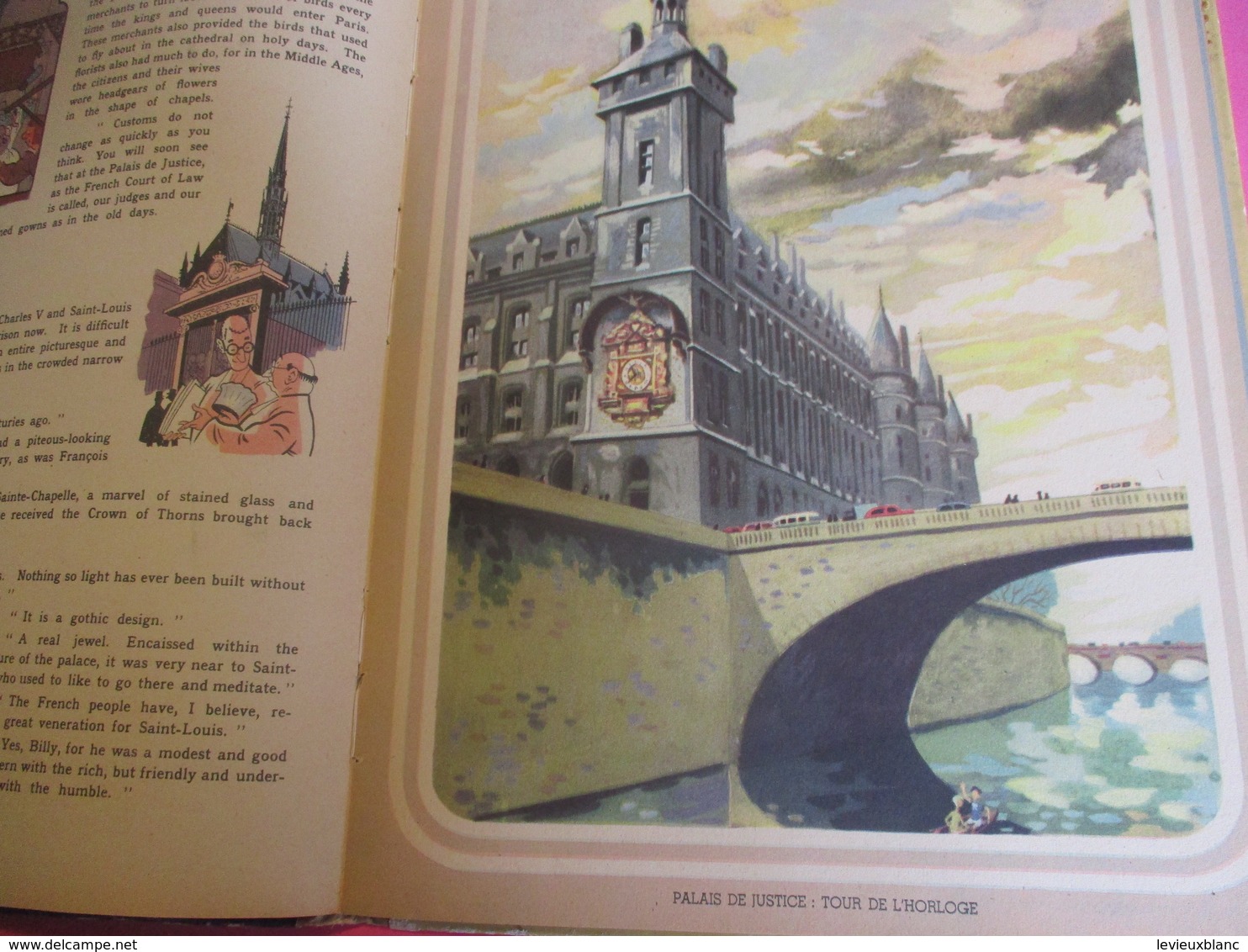 Livre illustré pour enfants/Libération/Hello Billy come and see PARIS/Maurice Levitt/ Editions Neveu Brunier/1945  BD165